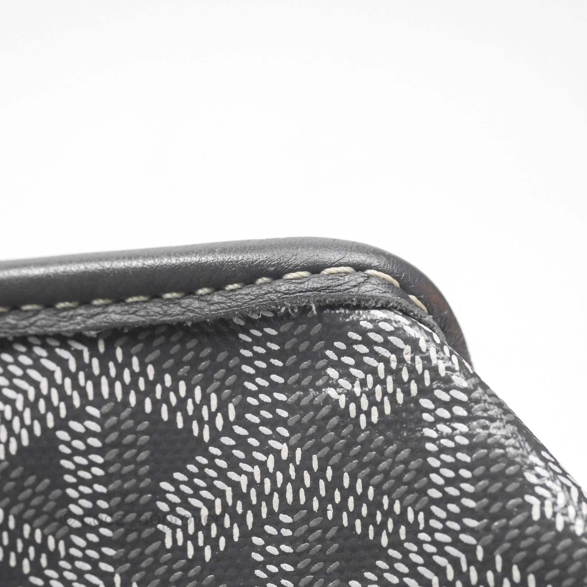 Goyard Anjou Mini Bag Goyardine Canvas Grey