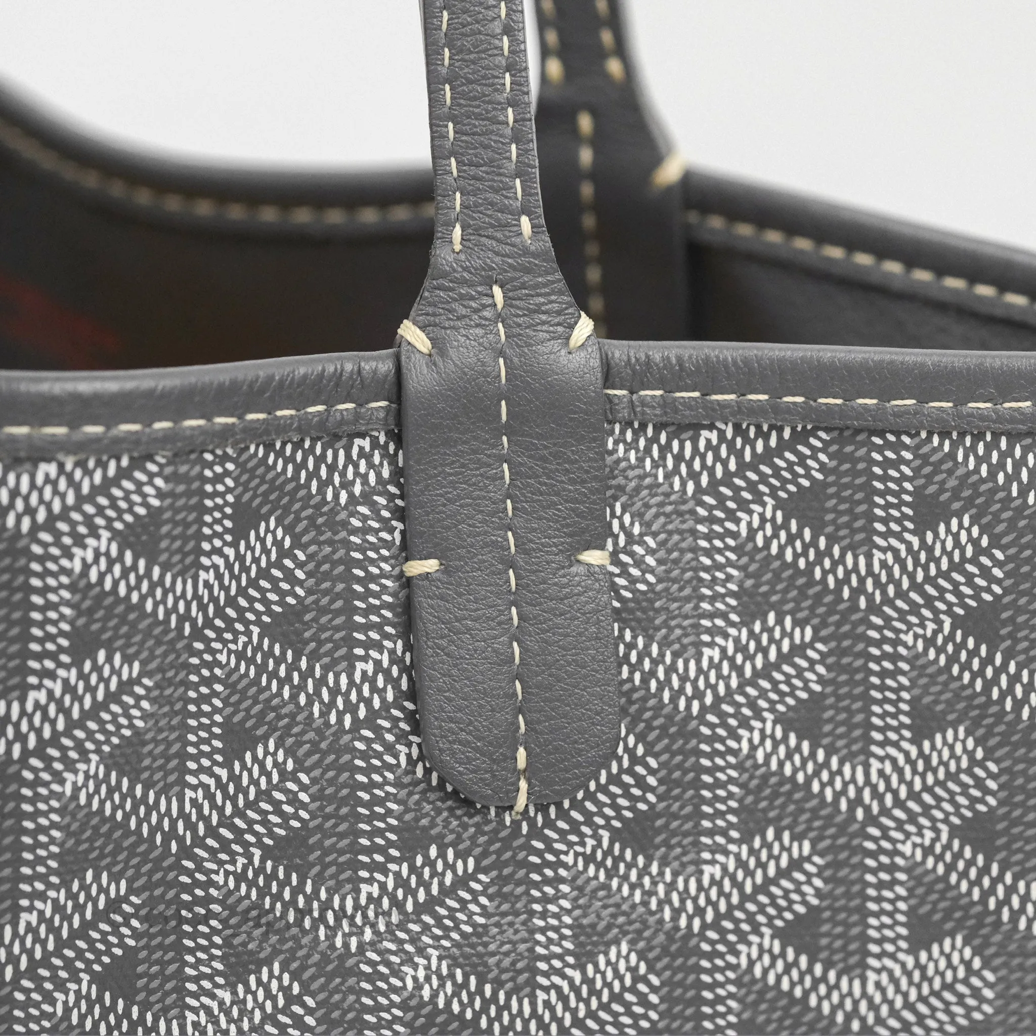 Goyard Anjou Mini Bag Goyardine Canvas Grey