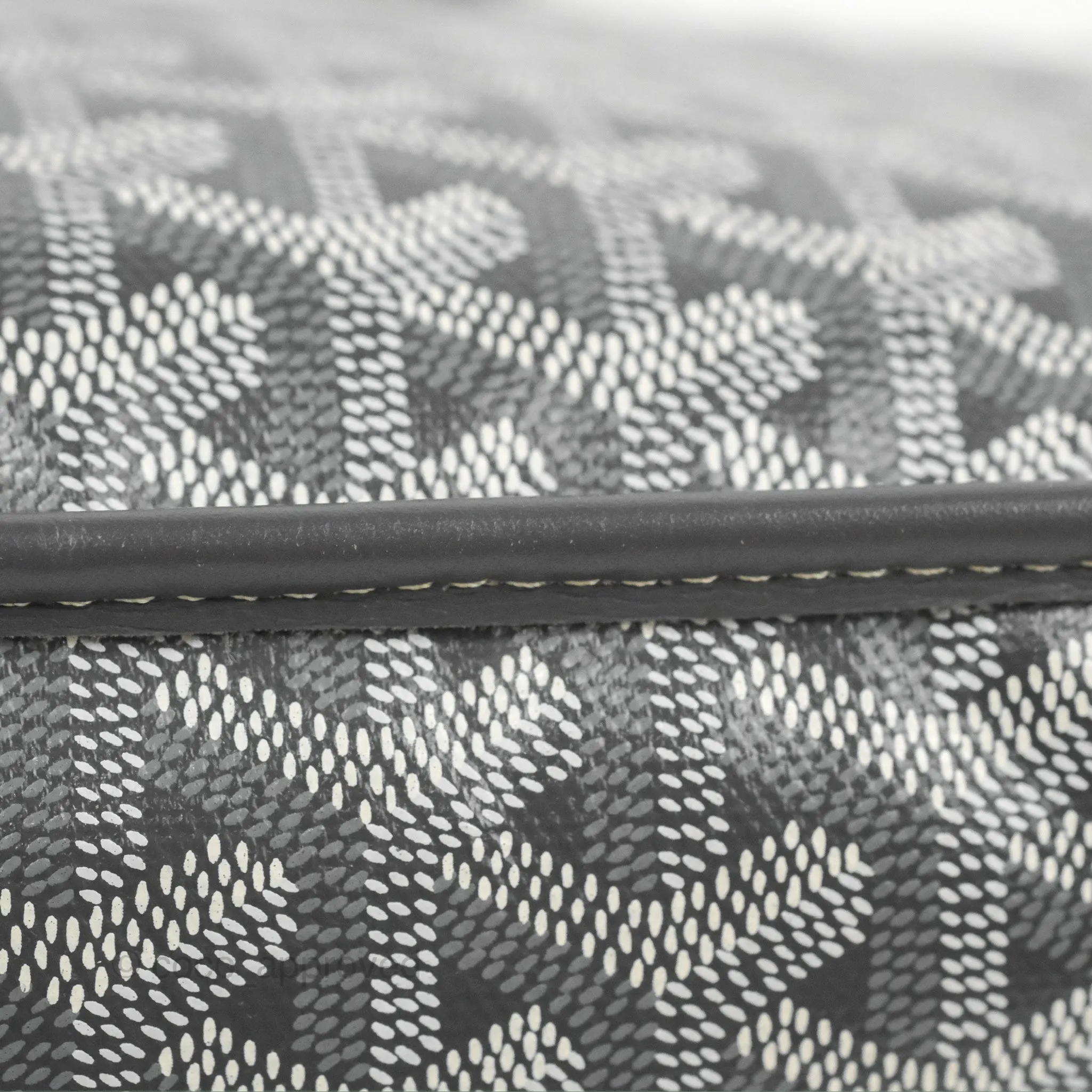 Goyard Anjou Mini Bag Goyardine Canvas Grey