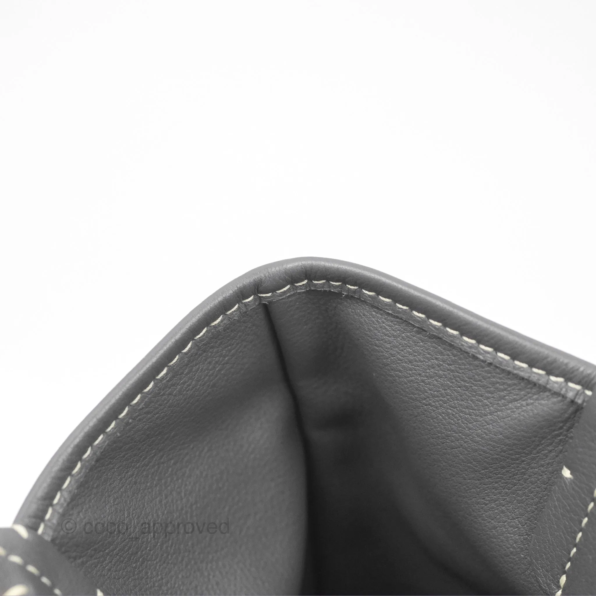 Goyard Anjou Mini Bag Goyardine Canvas Grey