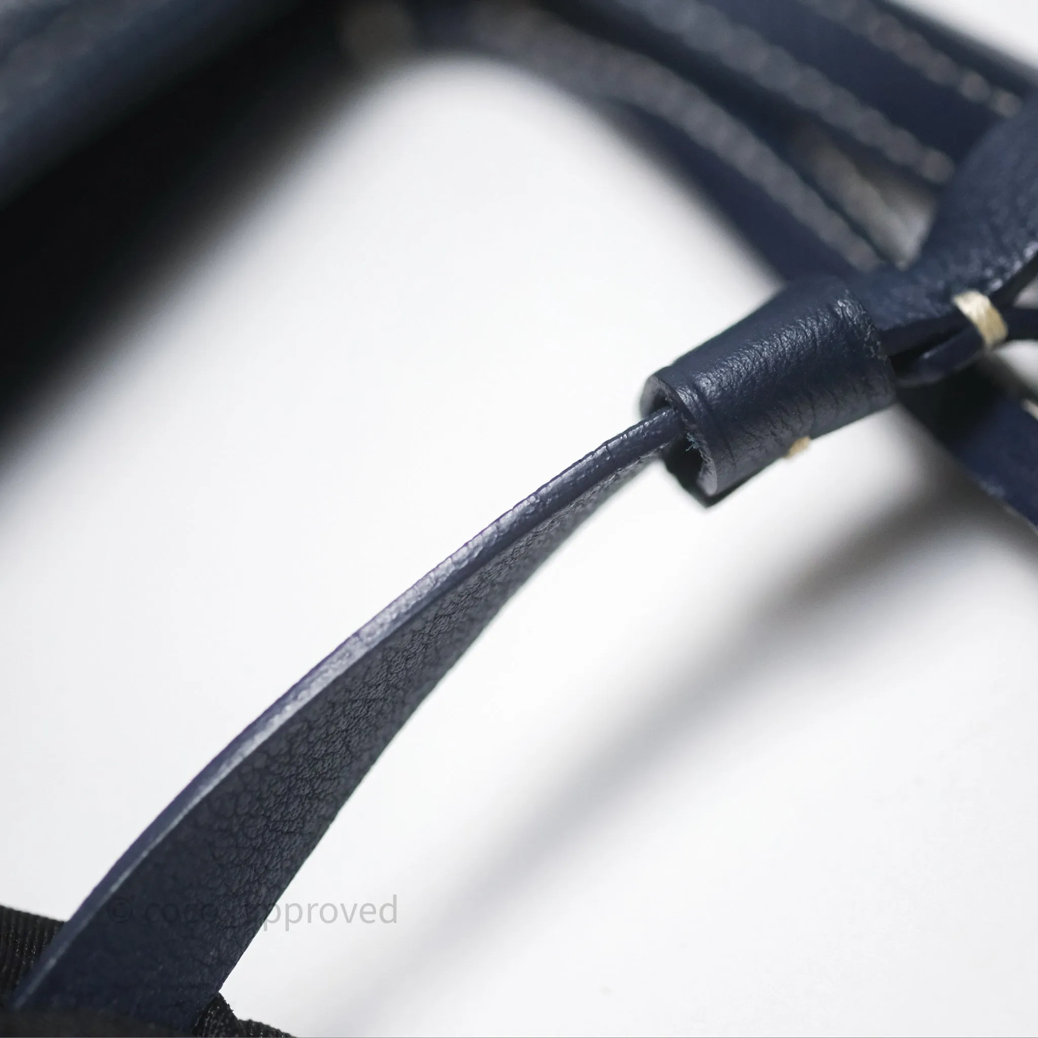 Goyard Anjou Mini Bag Goyardine Canvas Navy