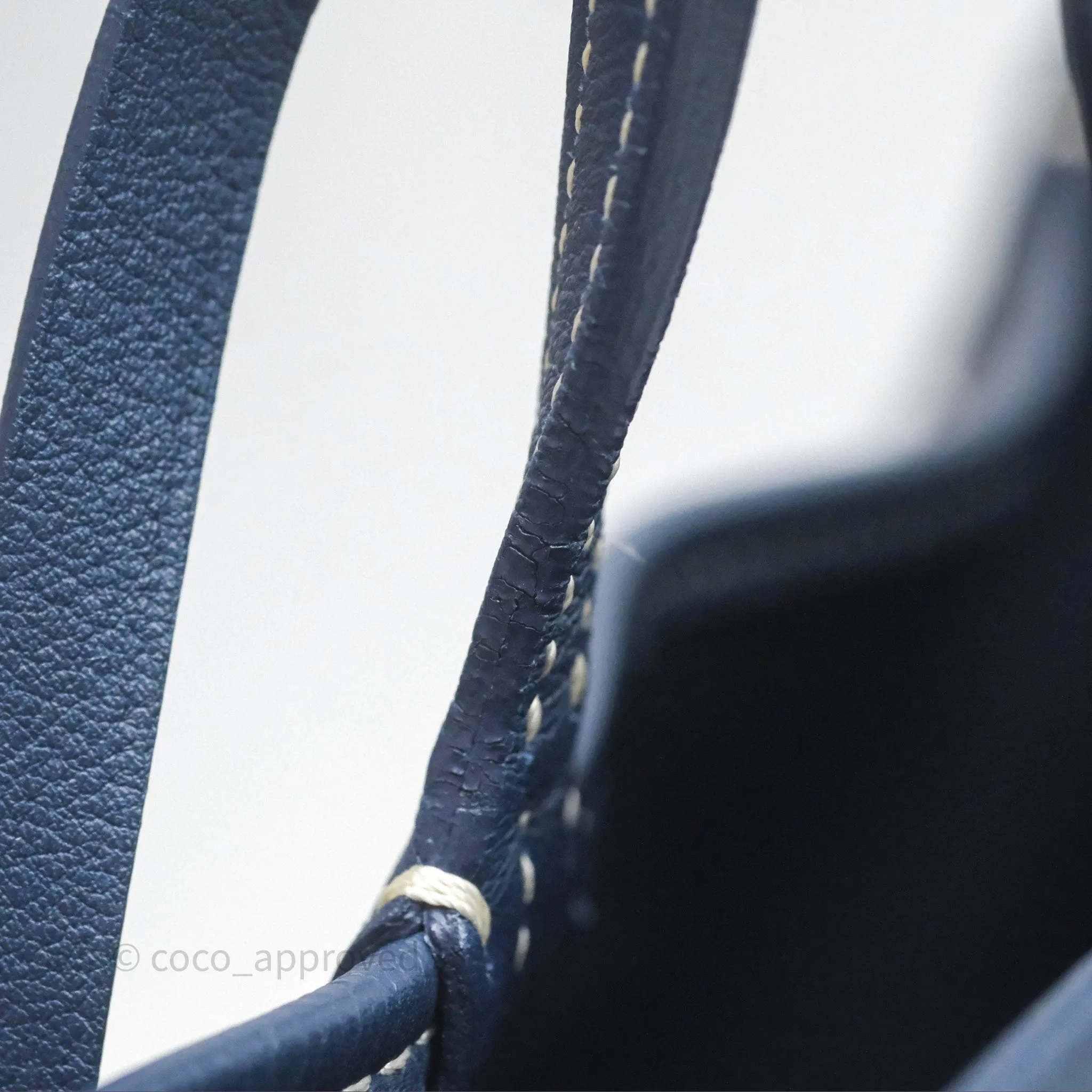 Goyard Anjou Mini Bag Goyardine Canvas Navy
