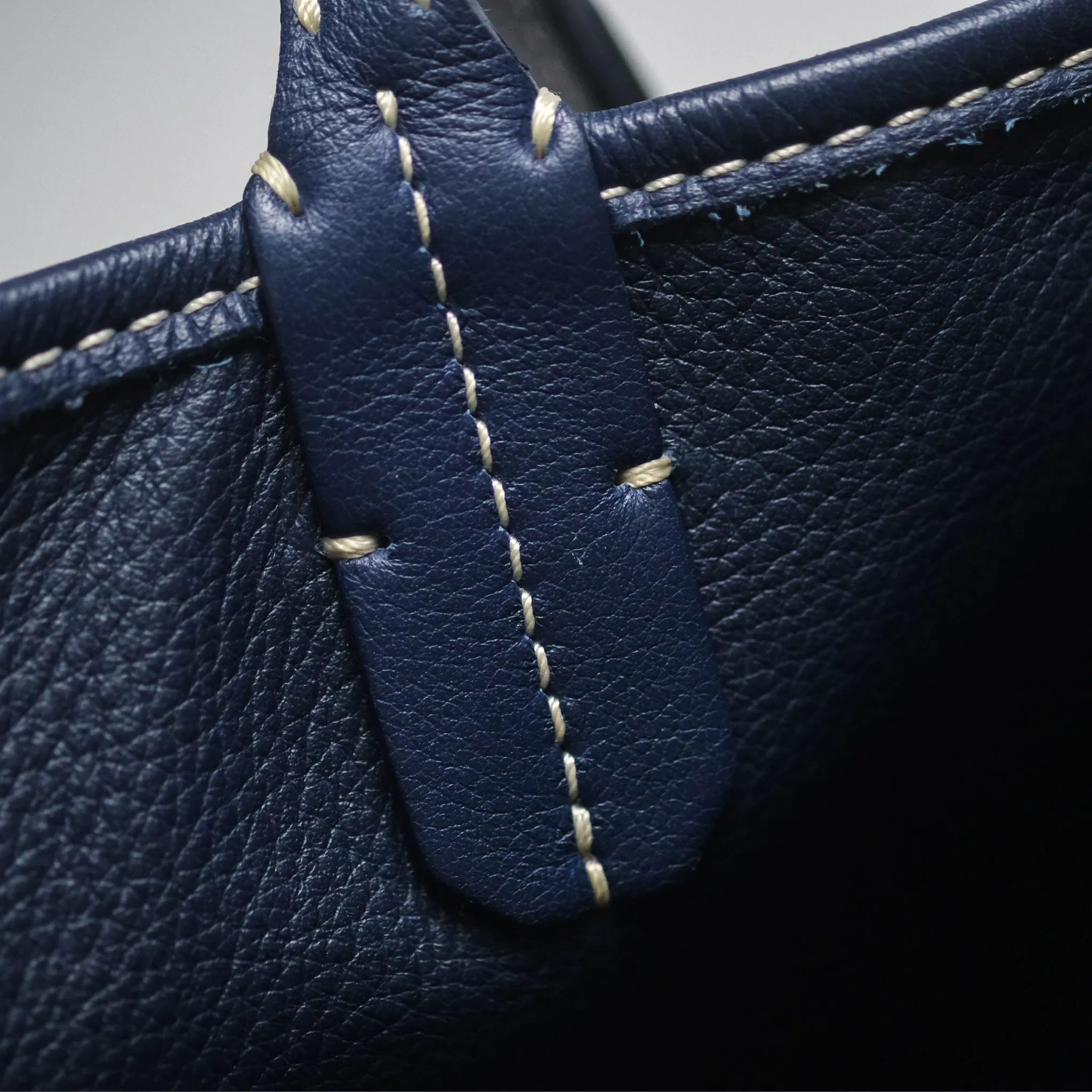 Goyard Anjou Mini Bag Goyardine Canvas Navy