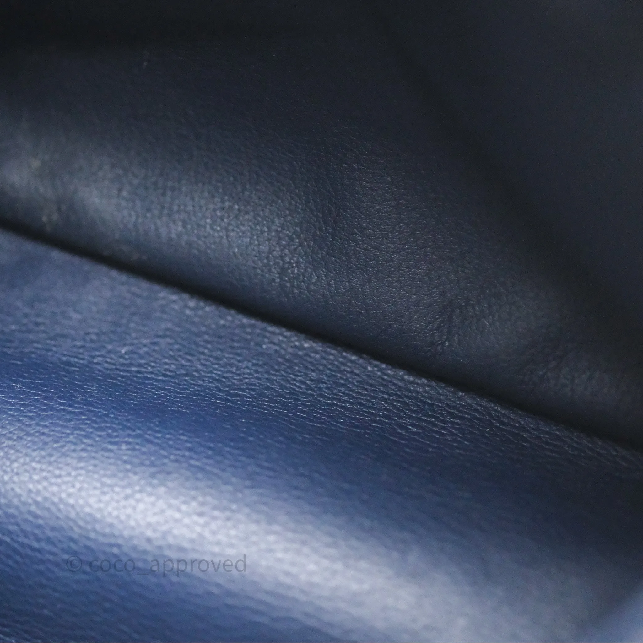 Goyard Anjou Mini Bag Goyardine Canvas Navy