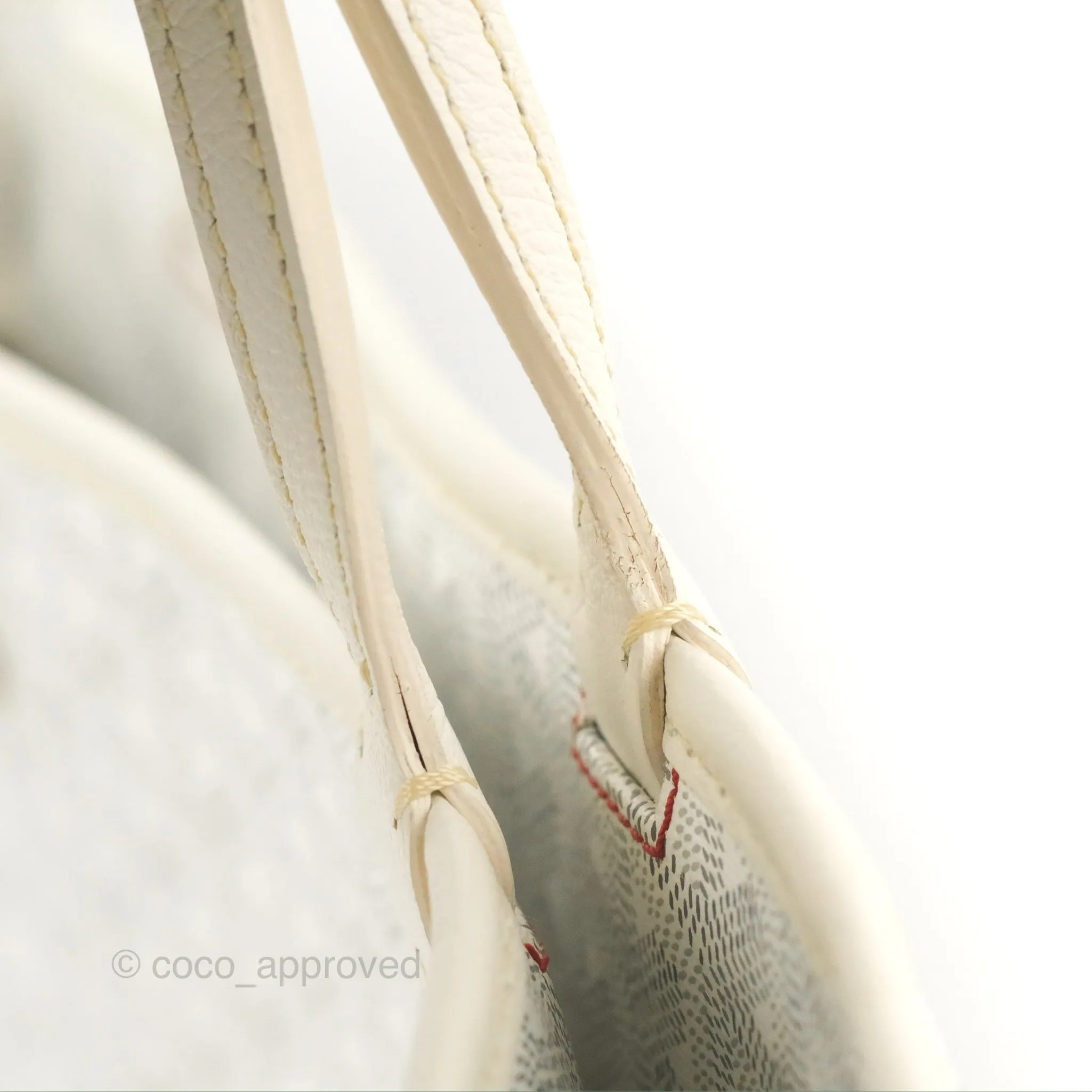 Goyard Artois Goyardine Canvas PM White