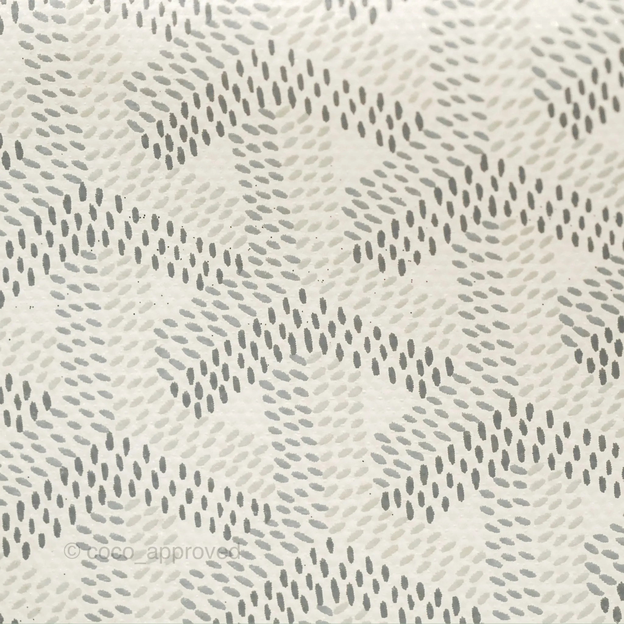 Goyard Artois Goyardine Canvas PM White