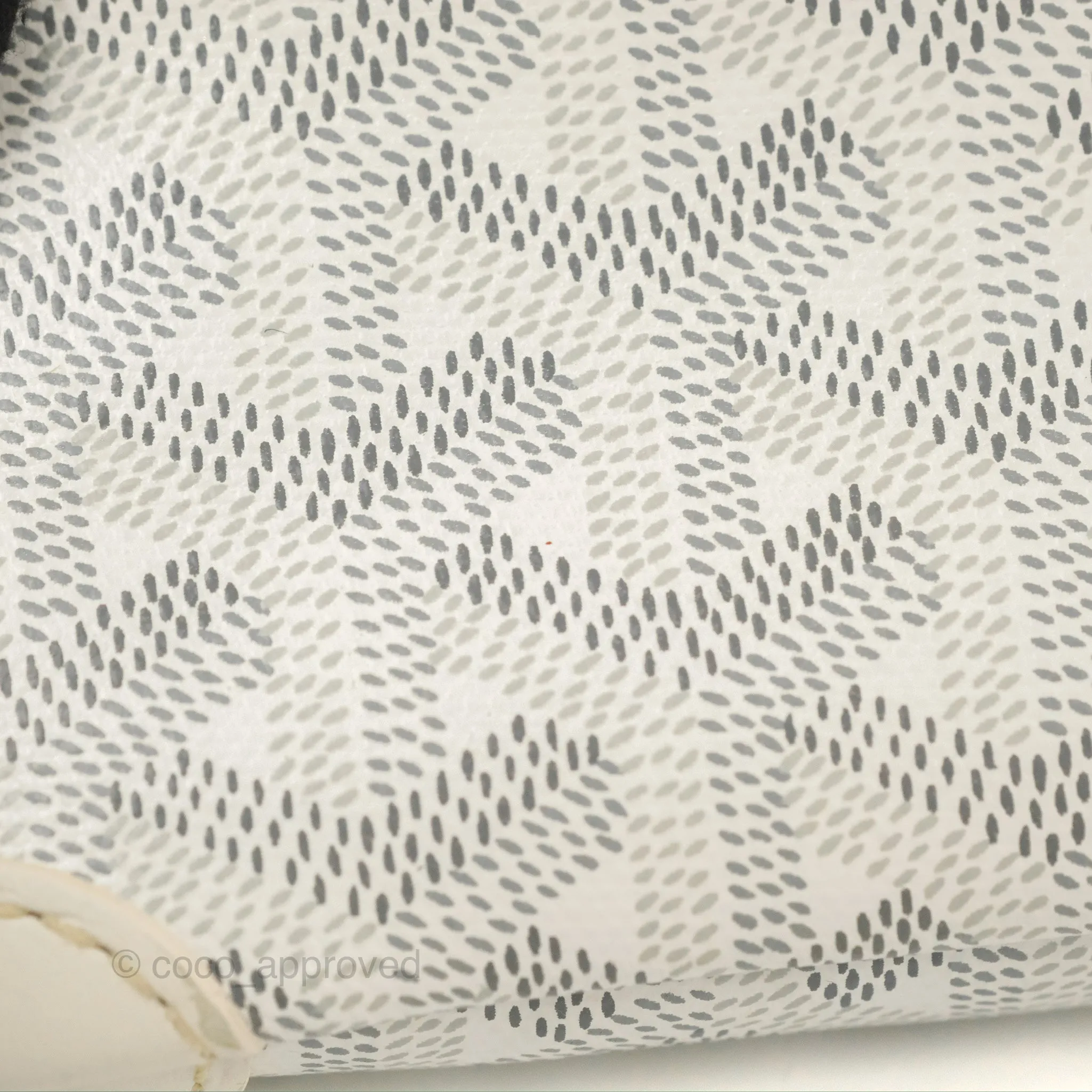 Goyard Artois Goyardine Canvas PM White