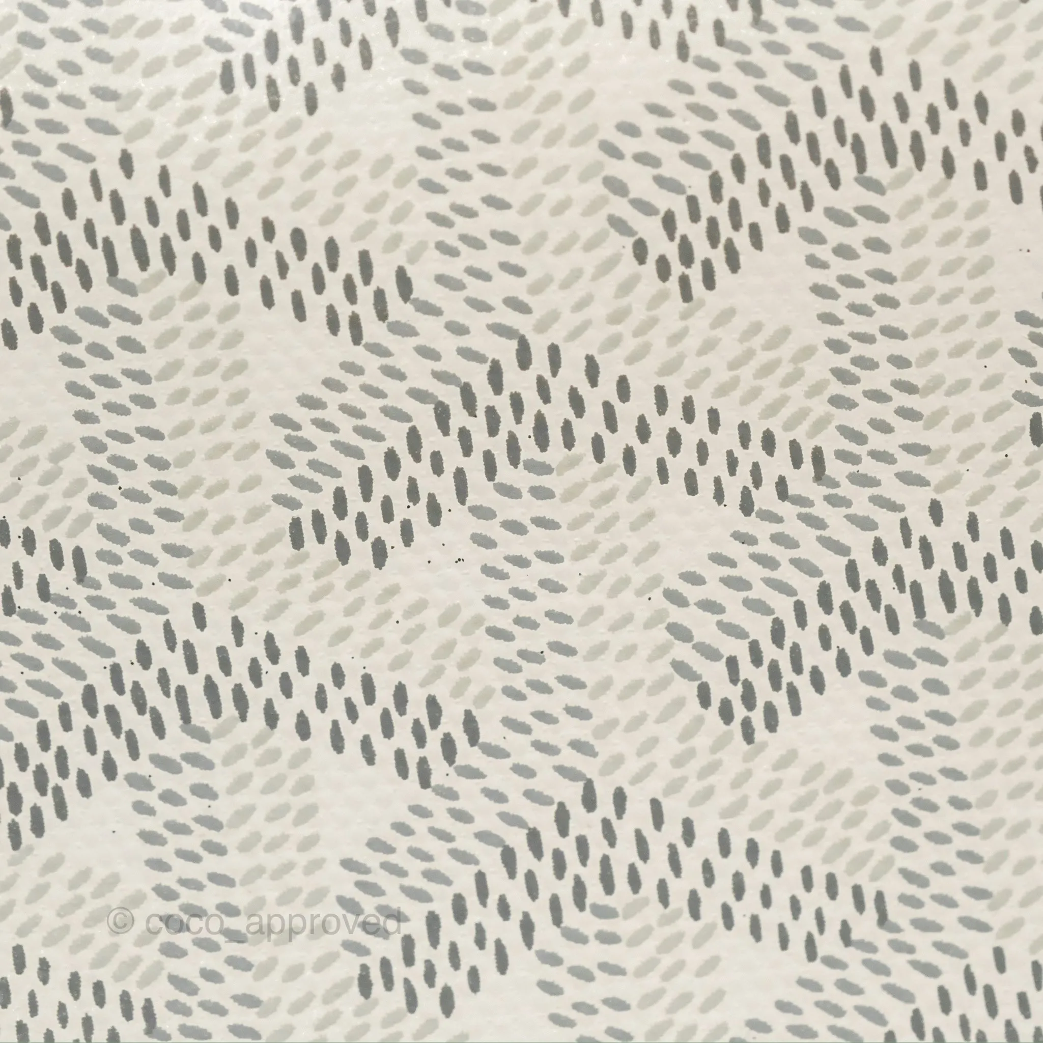 Goyard Artois Goyardine Canvas PM White