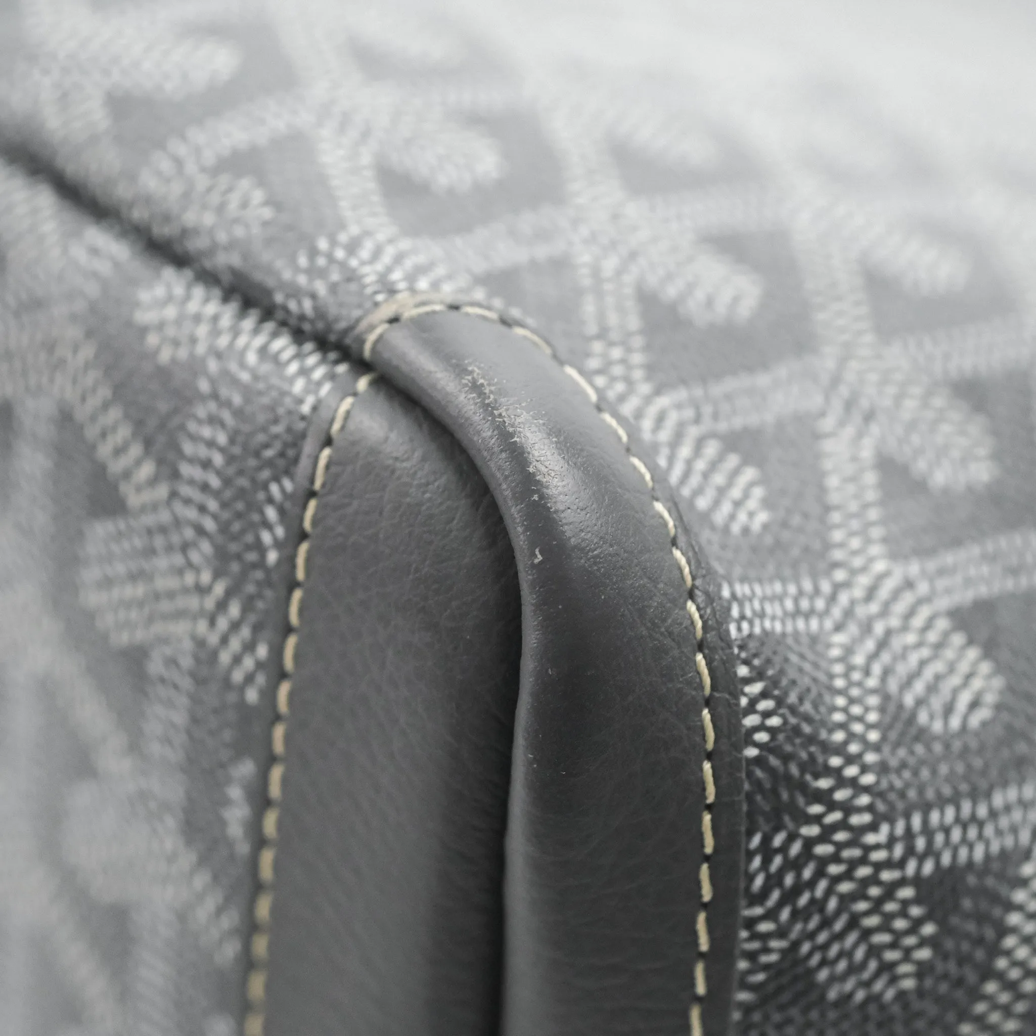 Goyard Artois Grey Goyardine Canvas PM