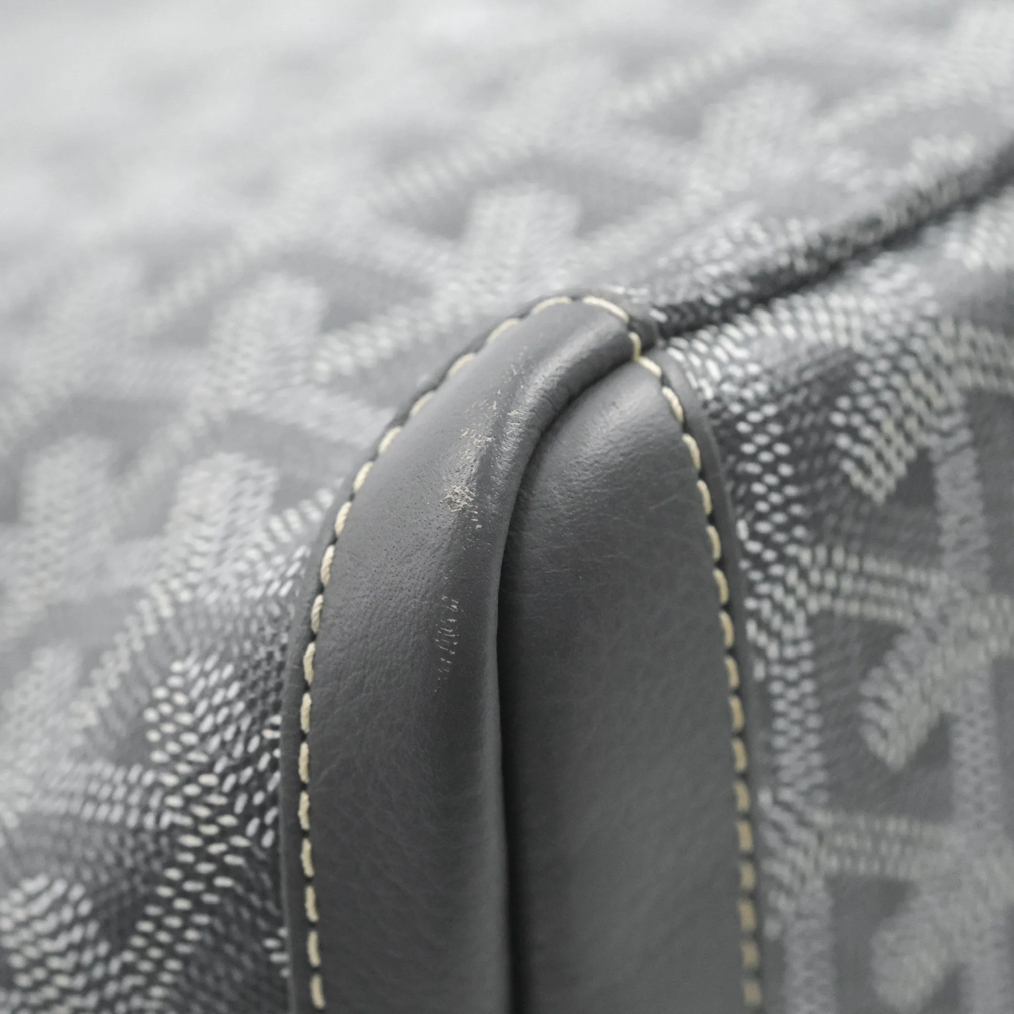 Goyard Artois Grey Goyardine Canvas PM