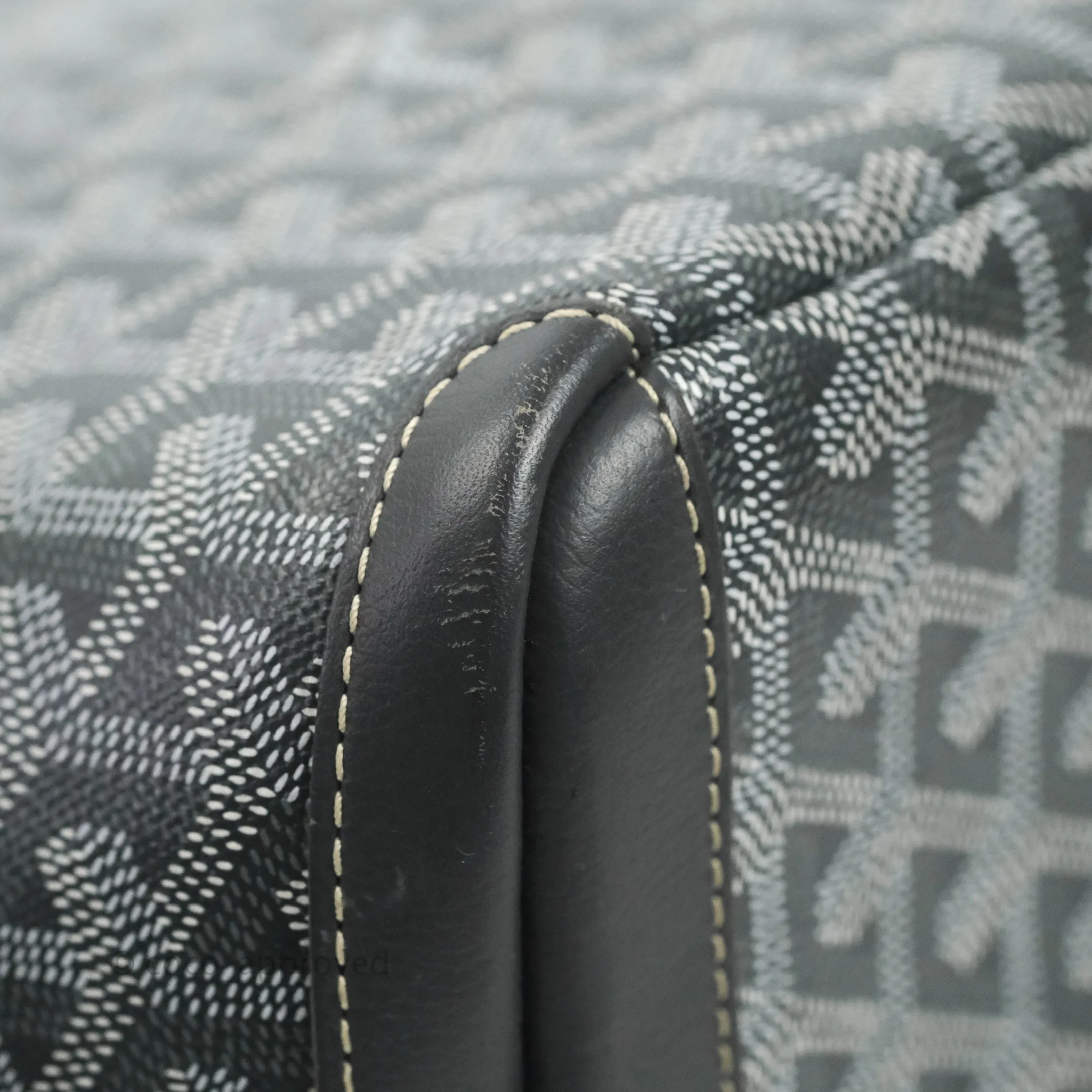 Goyard Artois Grey Goyardine Canvas PM