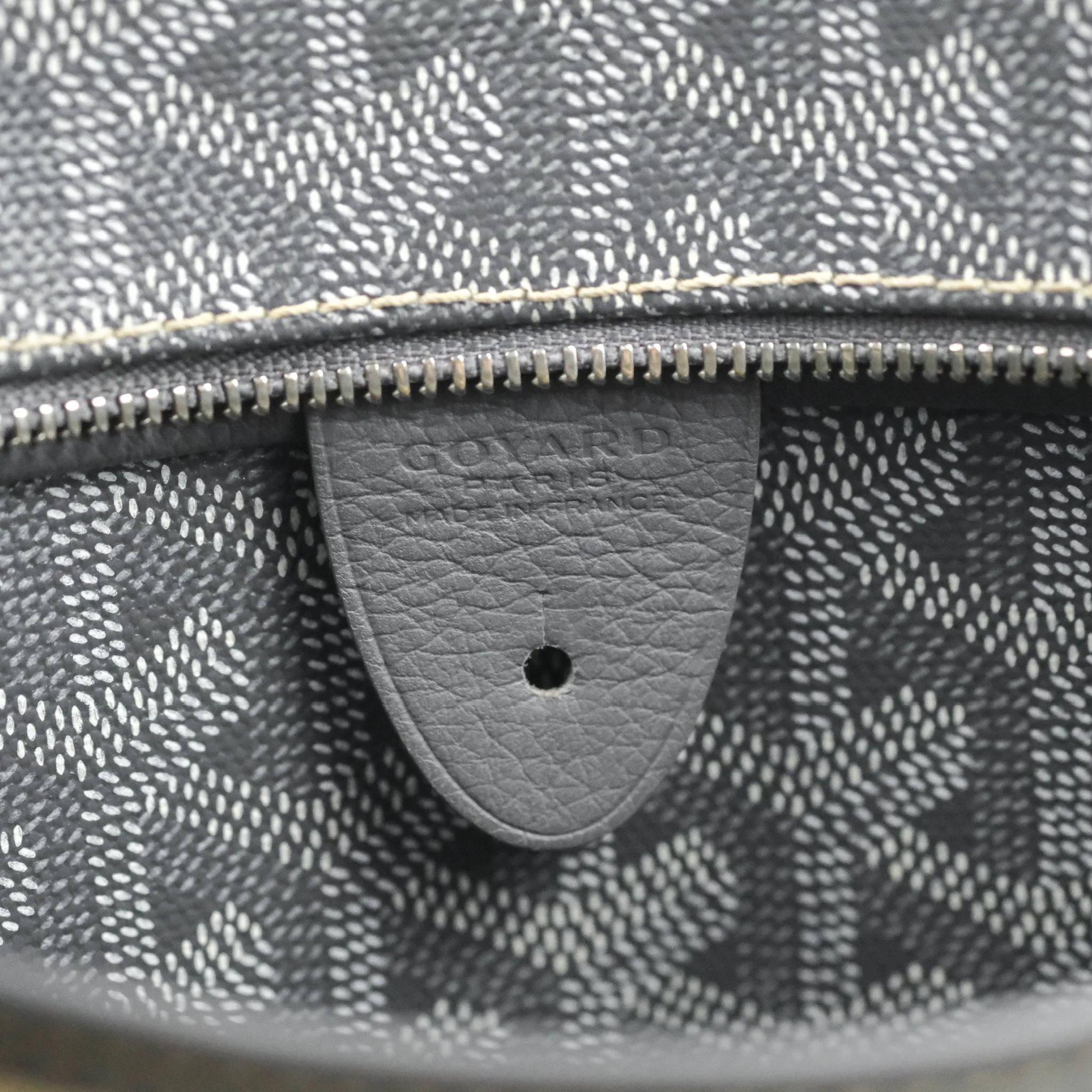 Goyard Artois Grey Goyardine Canvas PM