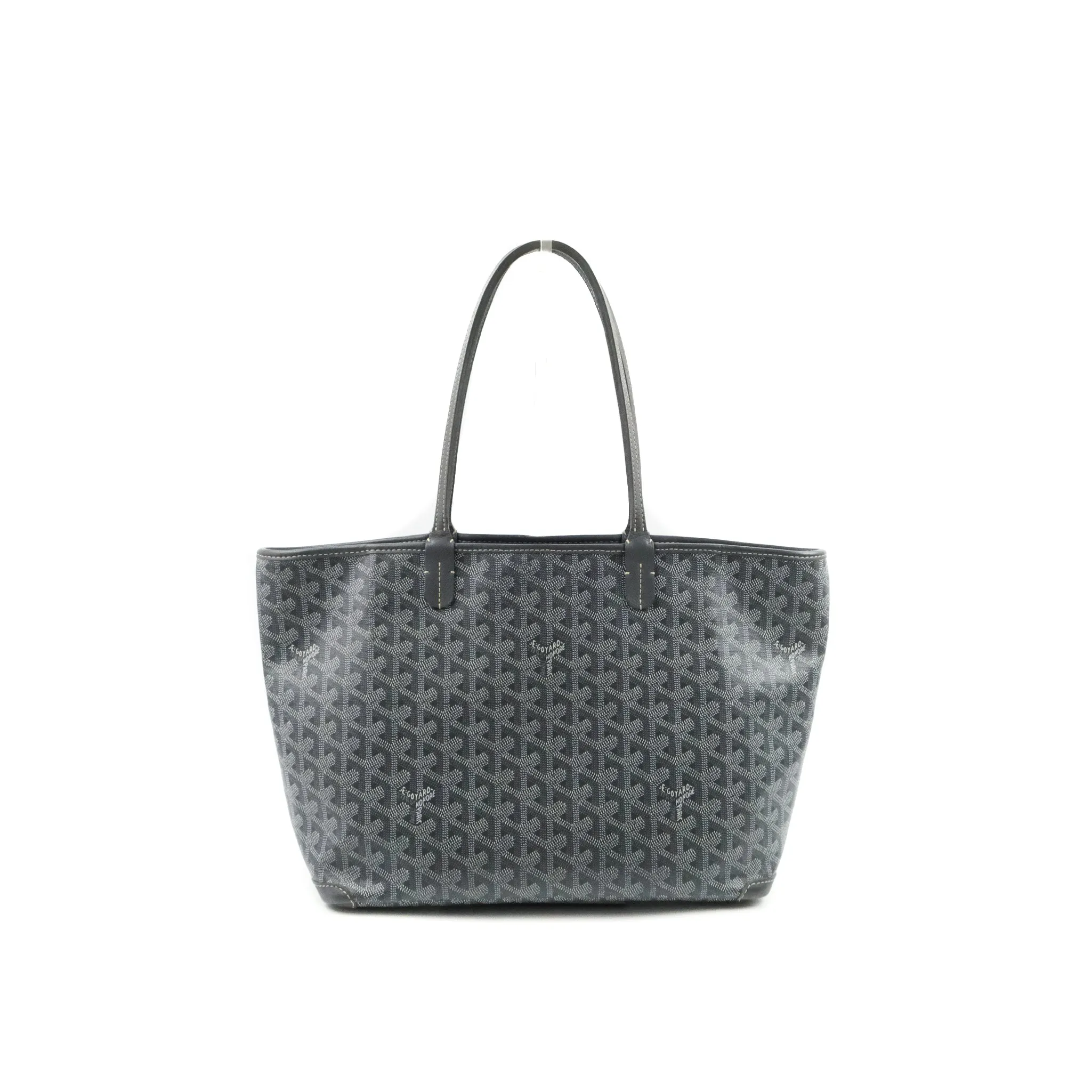 Goyard Artois Grey Goyardine Canvas PM