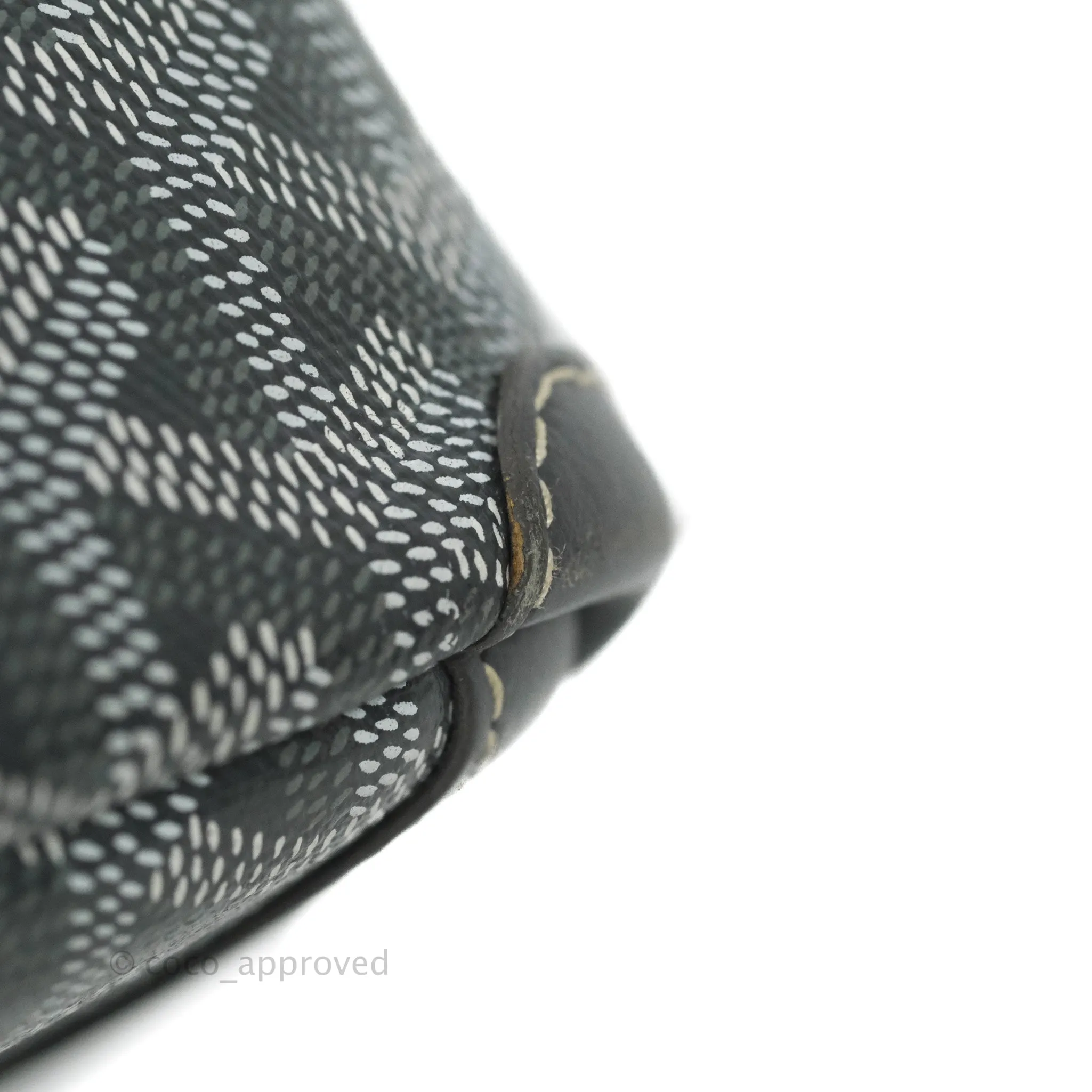 Goyard Artois Grey Goyardine Canvas PM