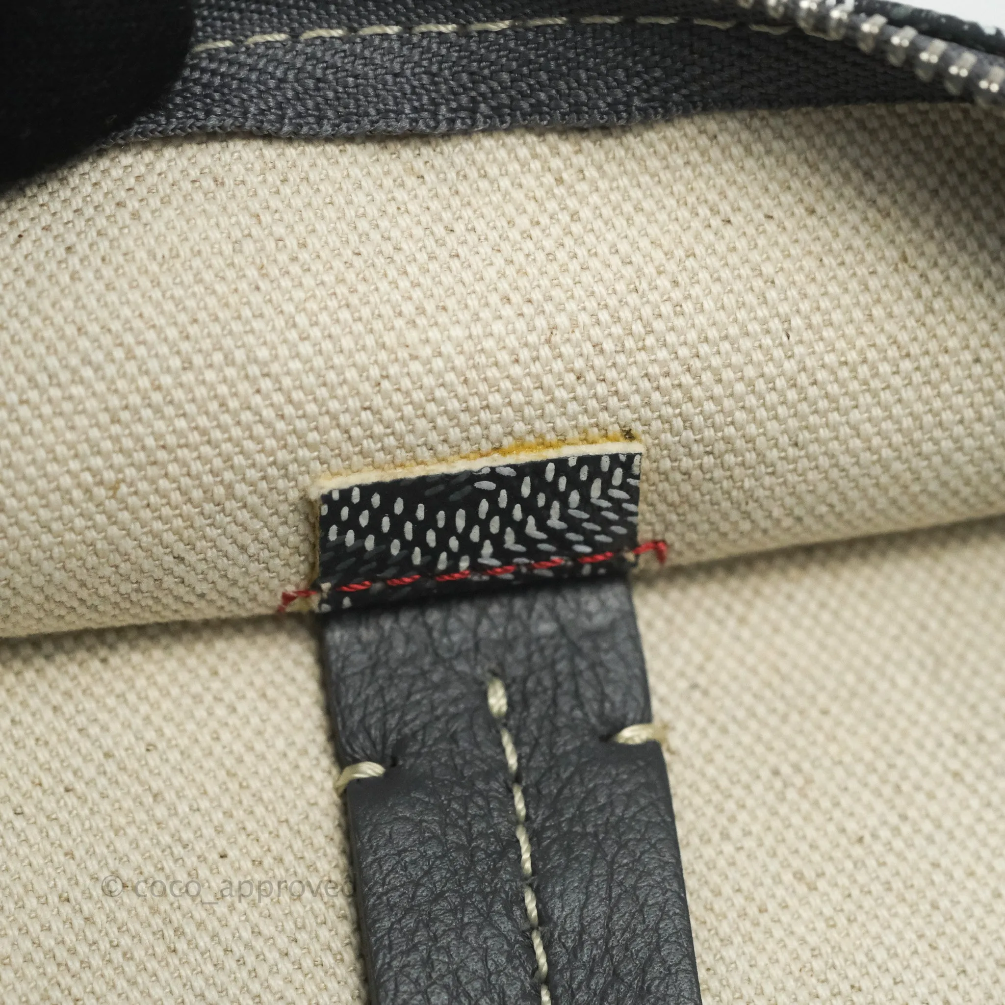 Goyard Artois Grey Goyardine Canvas PM
