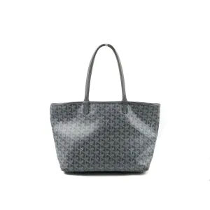 Goyard Artois Grey Goyardine Canvas PM