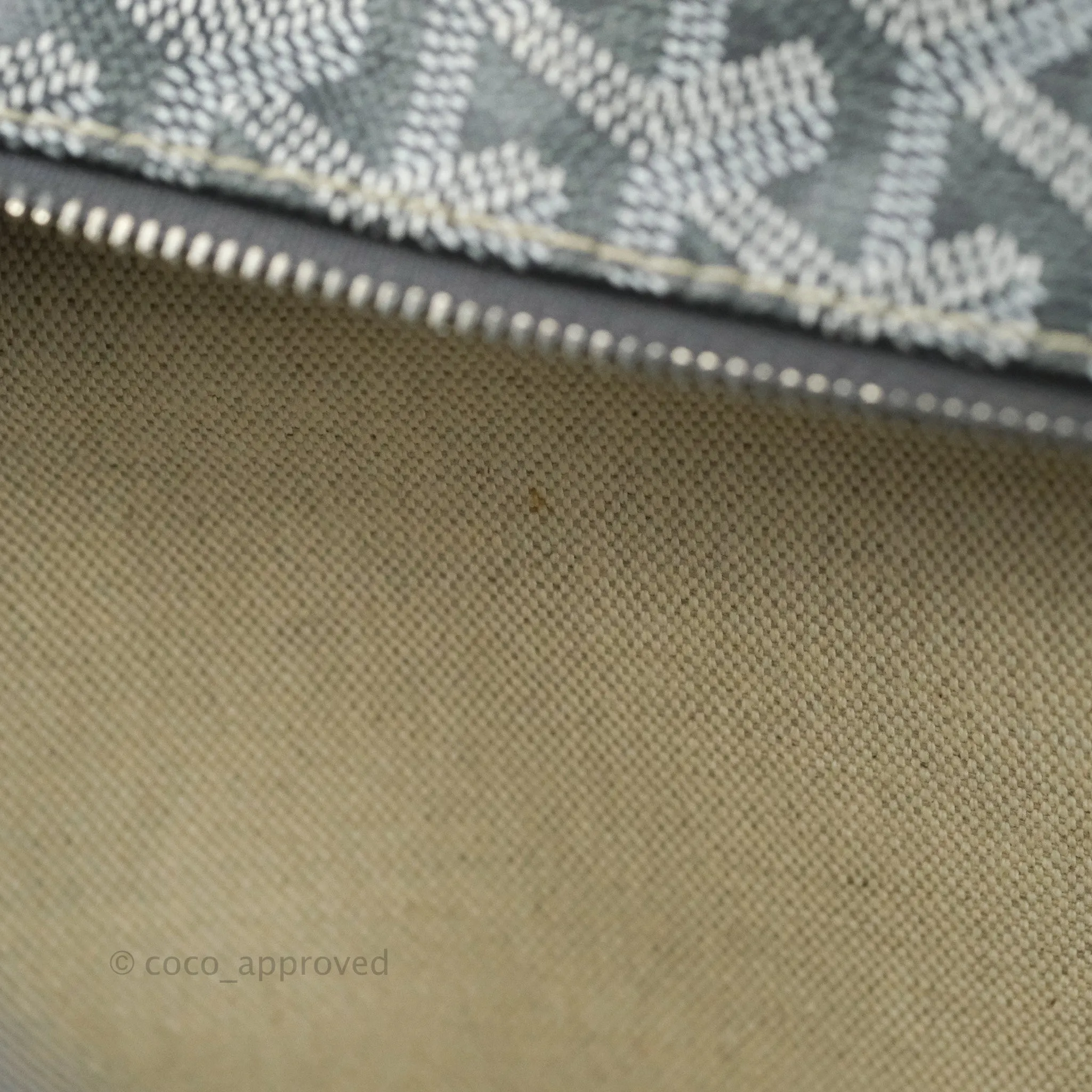 Goyard Artois Grey Goyardine Canvas PM