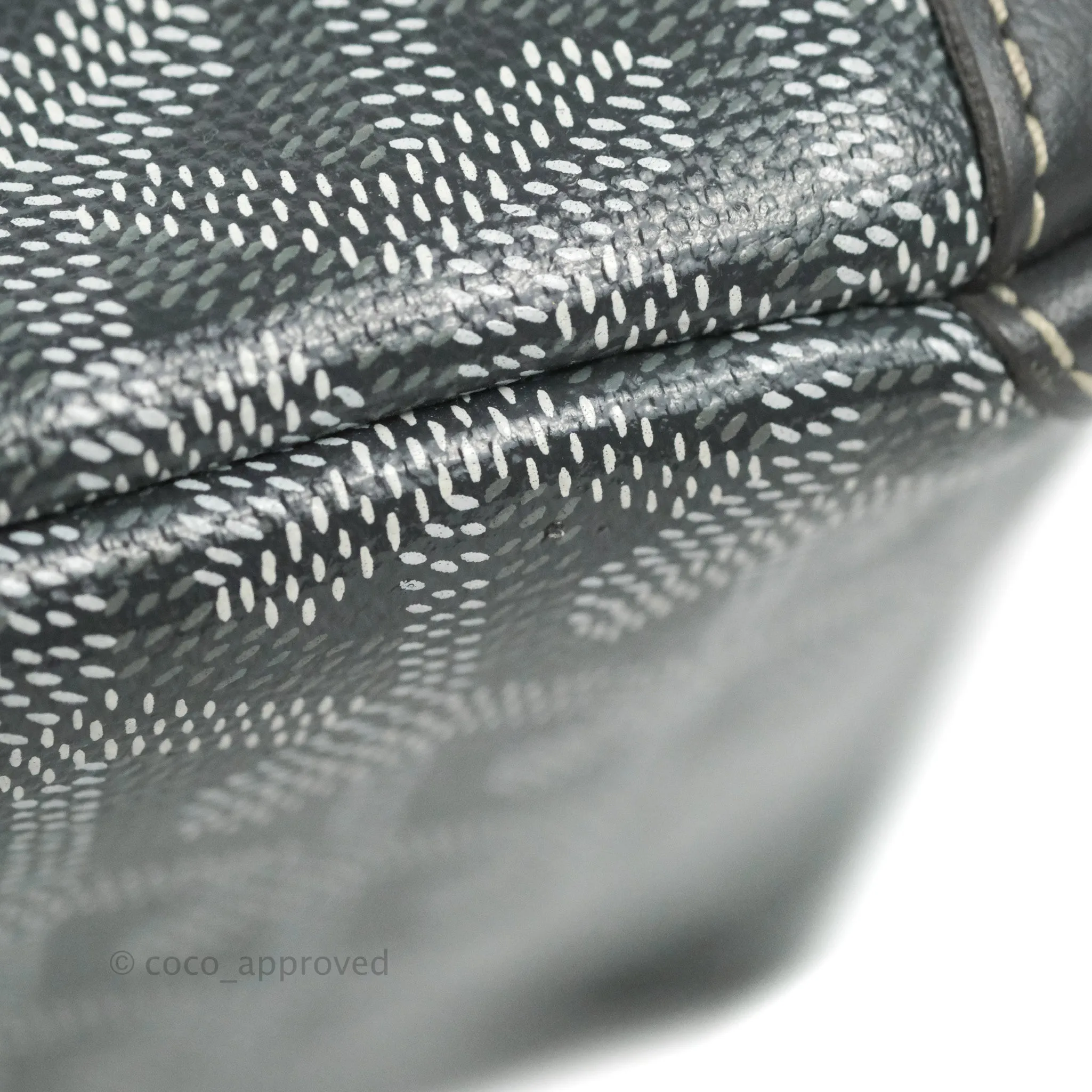 Goyard Artois Grey Goyardine Canvas PM