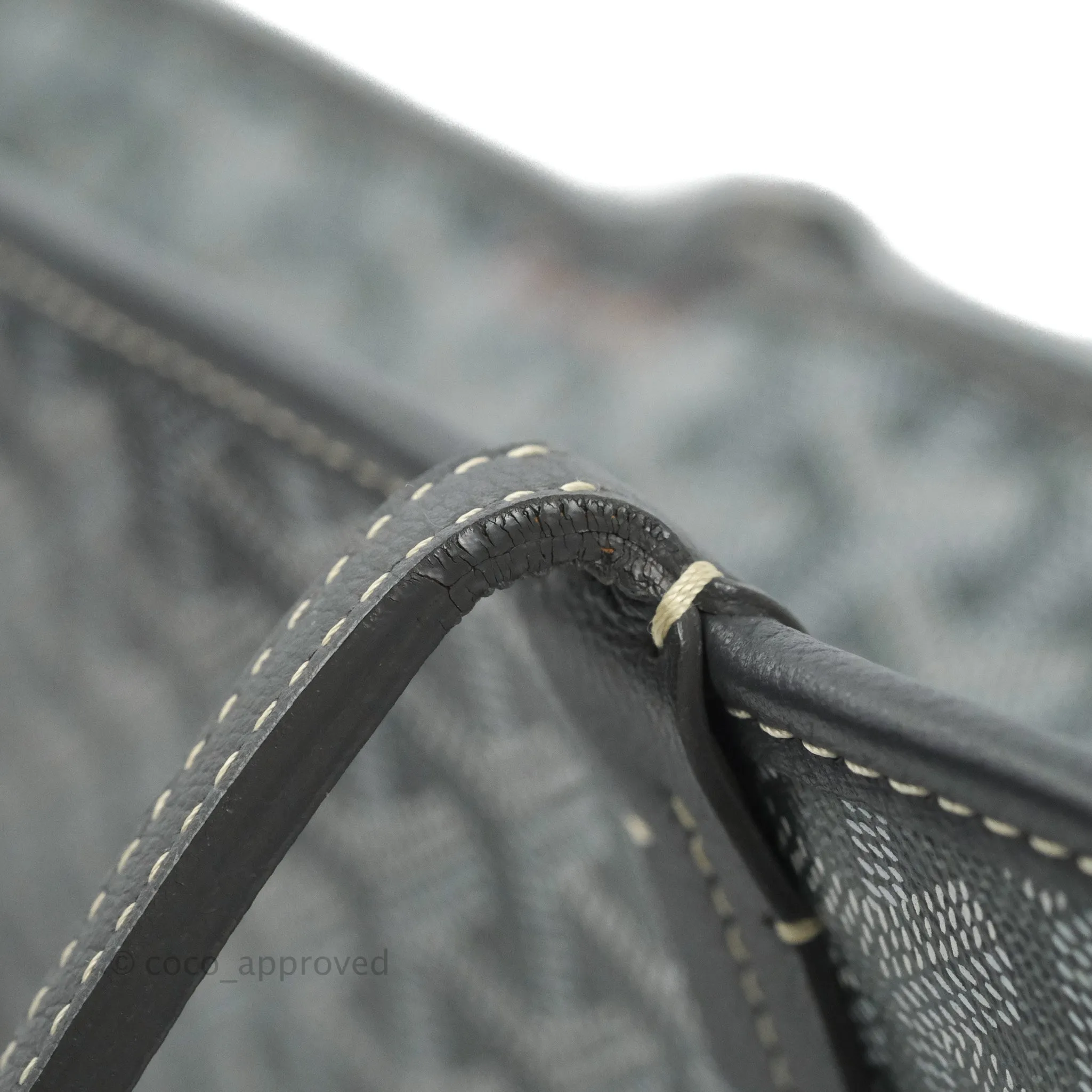 Goyard Artois Grey Goyardine Canvas PM