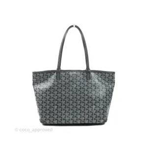 Goyard Artois Grey Goyardine Canvas PM