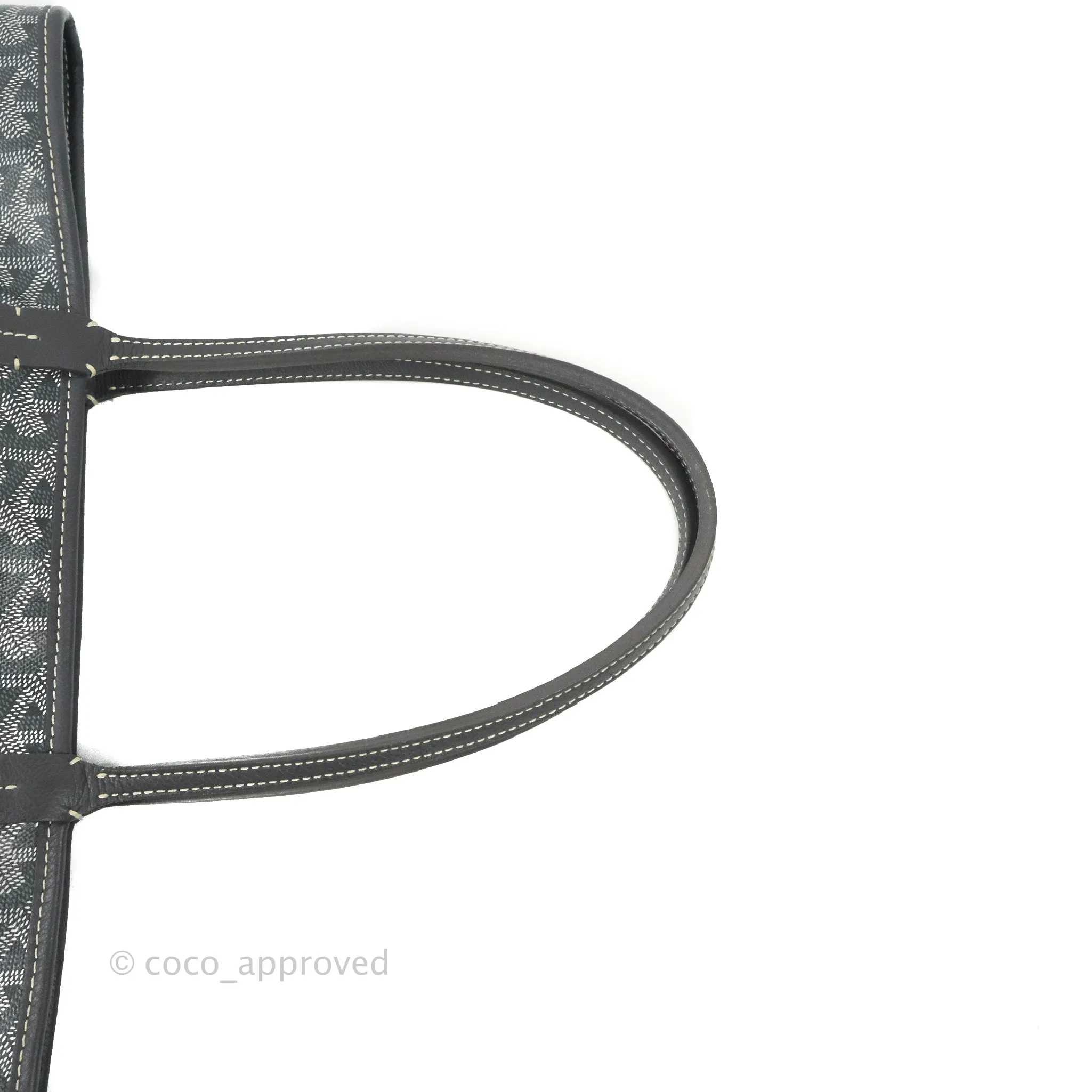 Goyard Artois Grey Goyardine Canvas PM