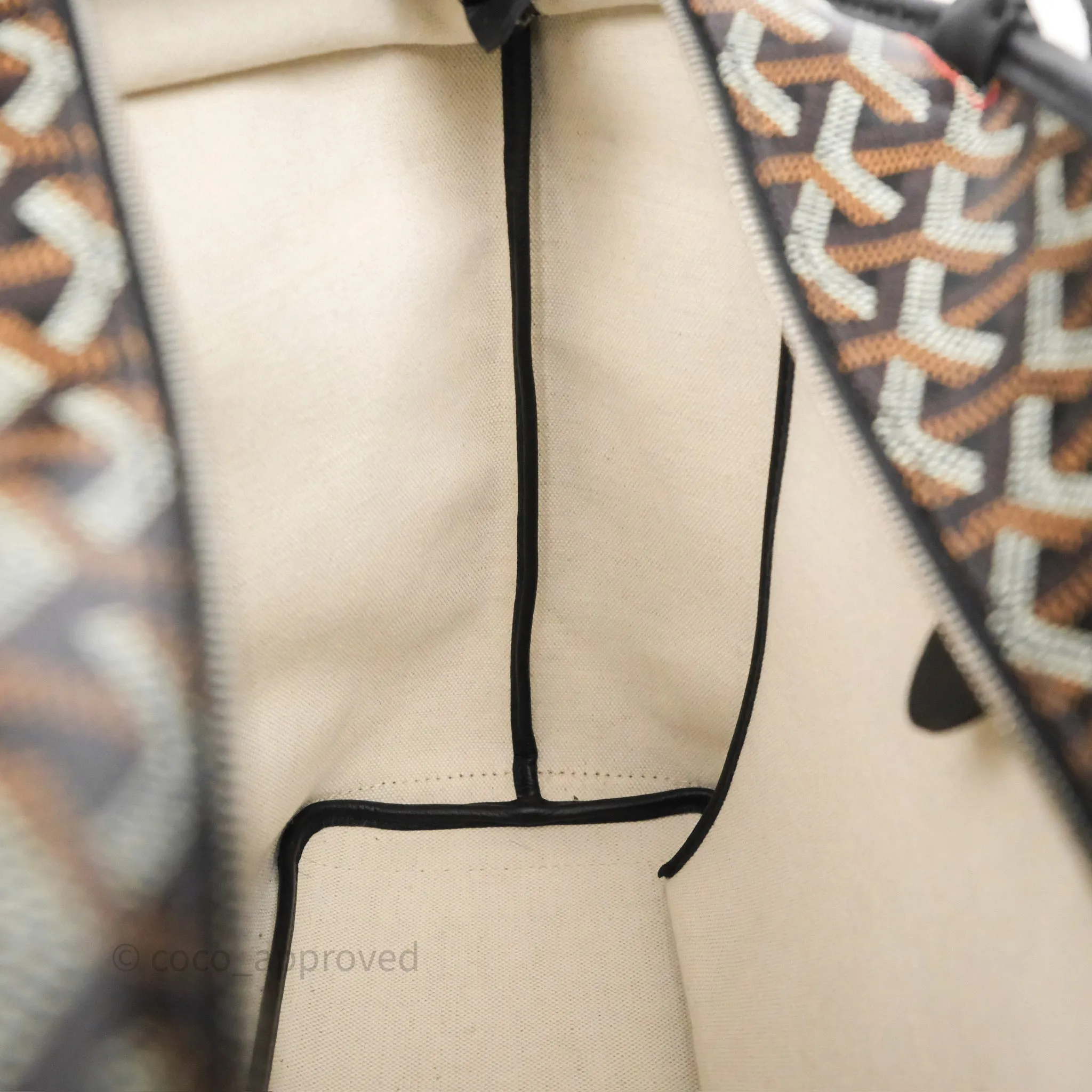 Goyard Artois Tote PM Goyardine Canvas Black