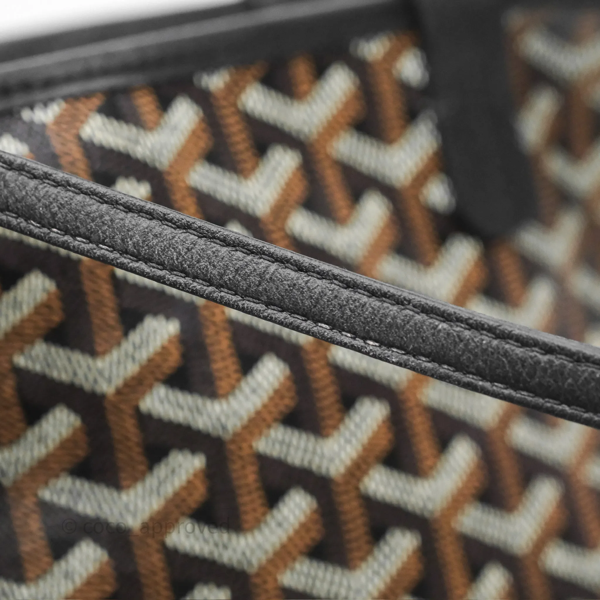 Goyard Artois Tote PM Goyardine Canvas Black