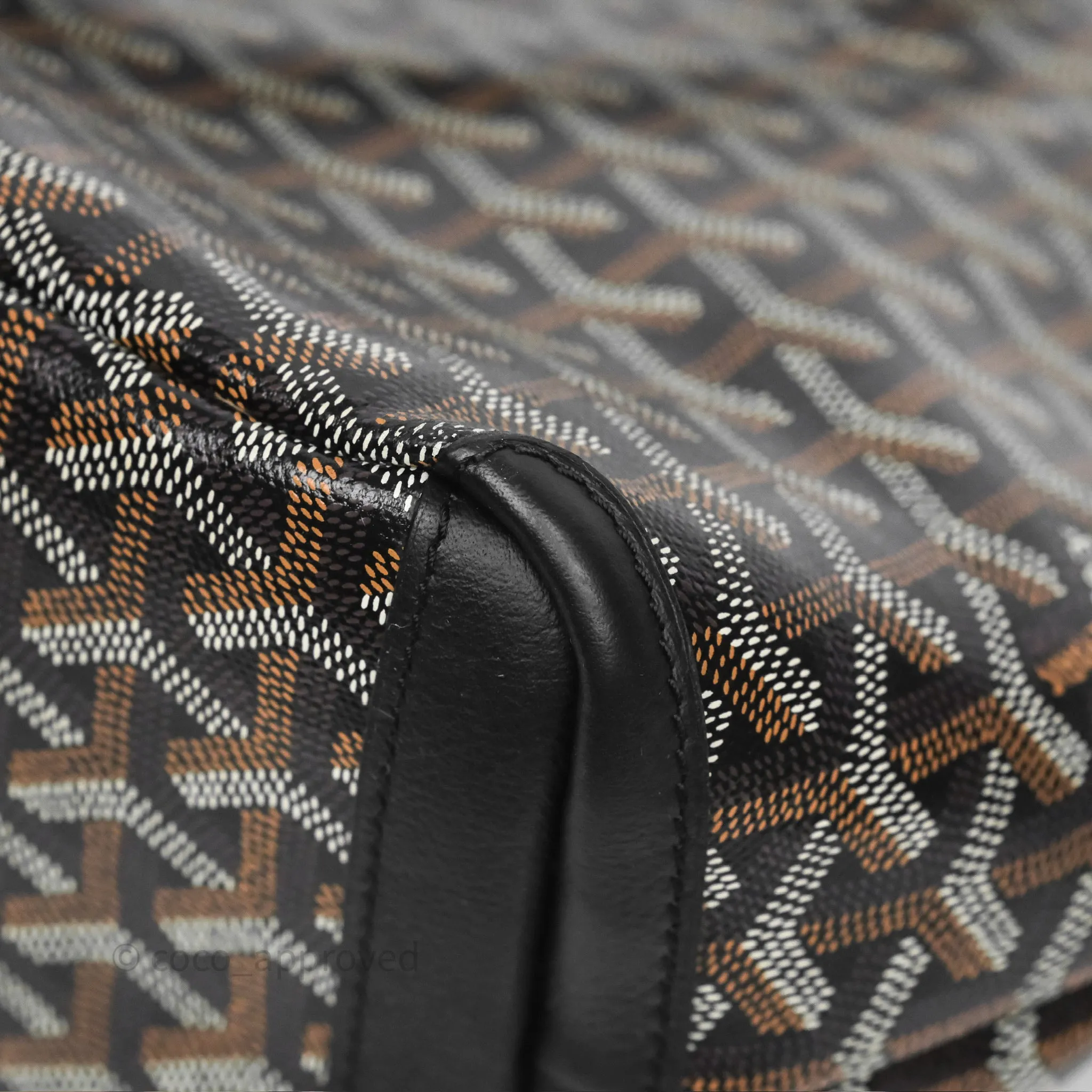 Goyard Artois Tote PM Goyardine Canvas Black
