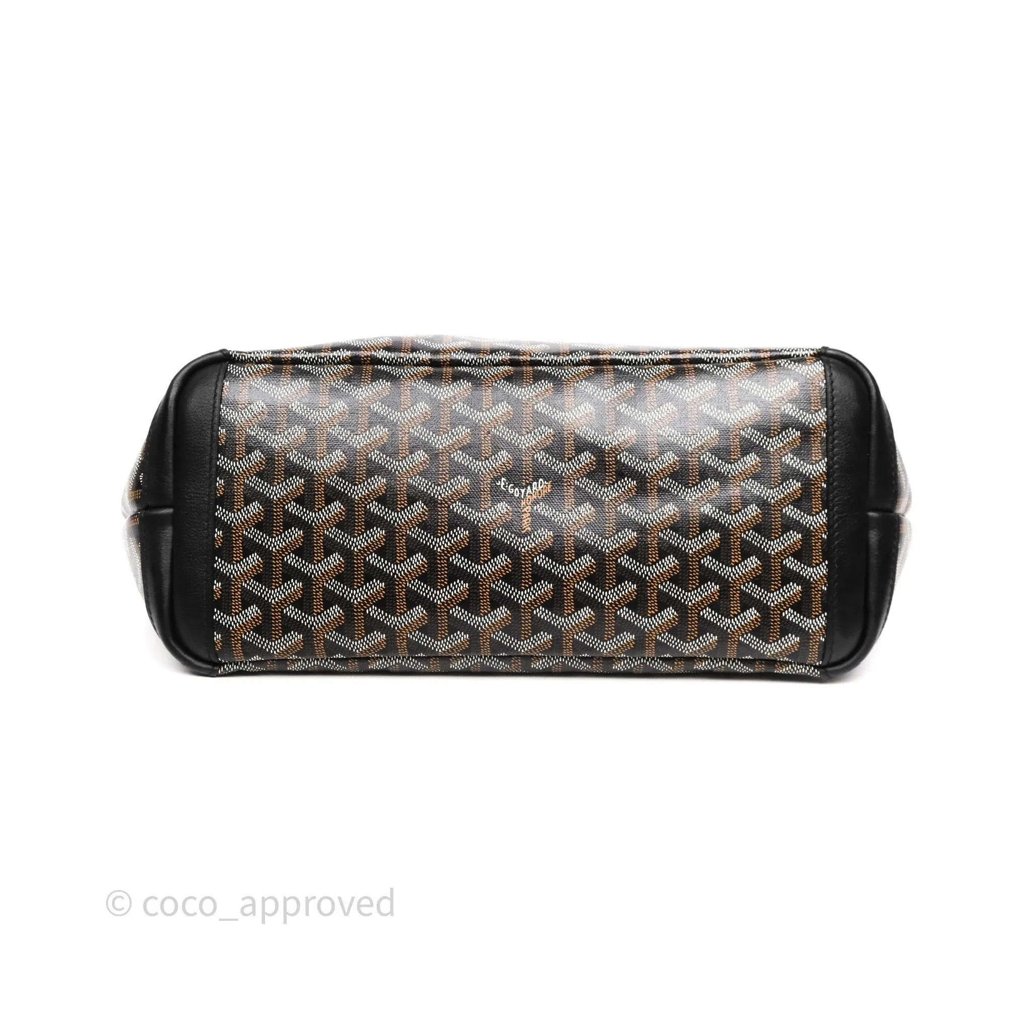 Goyard Artois Tote PM Goyardine Canvas Black