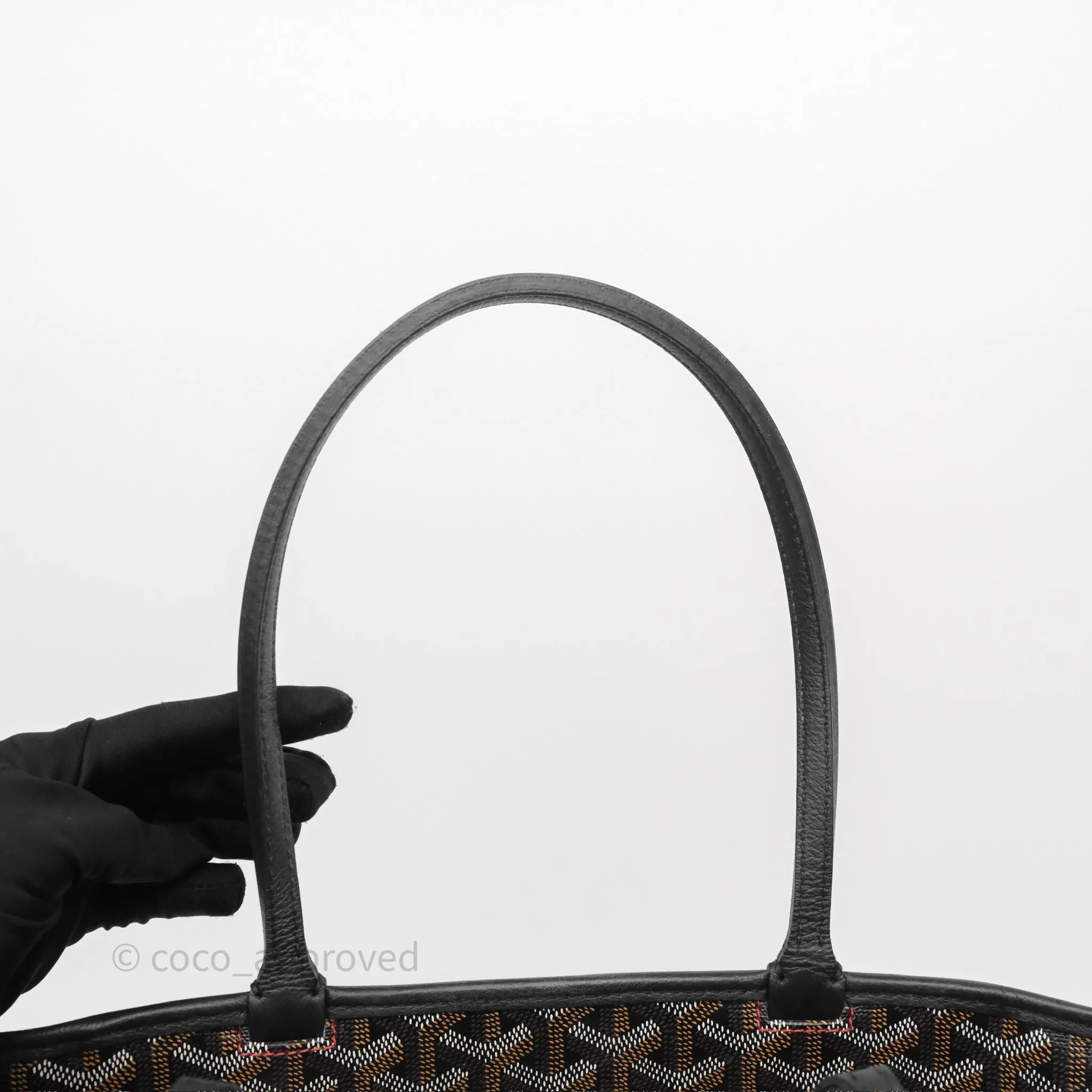 Goyard Artois Tote PM Goyardine Canvas Black