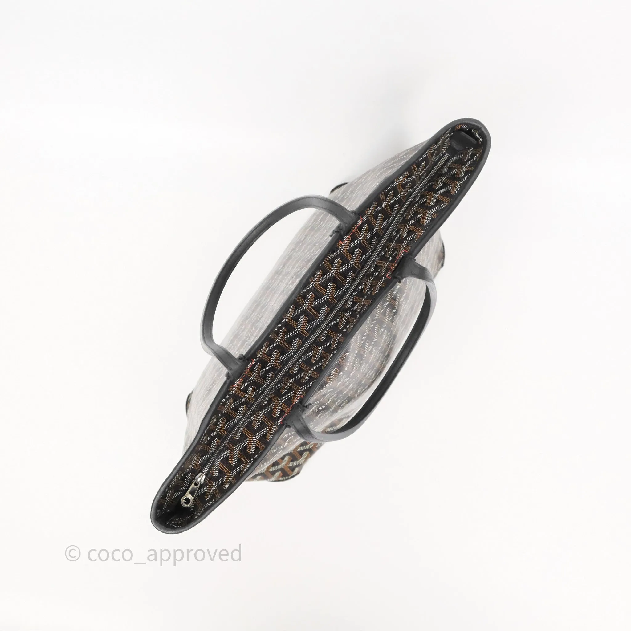 Goyard Artois Tote PM Goyardine Canvas Black