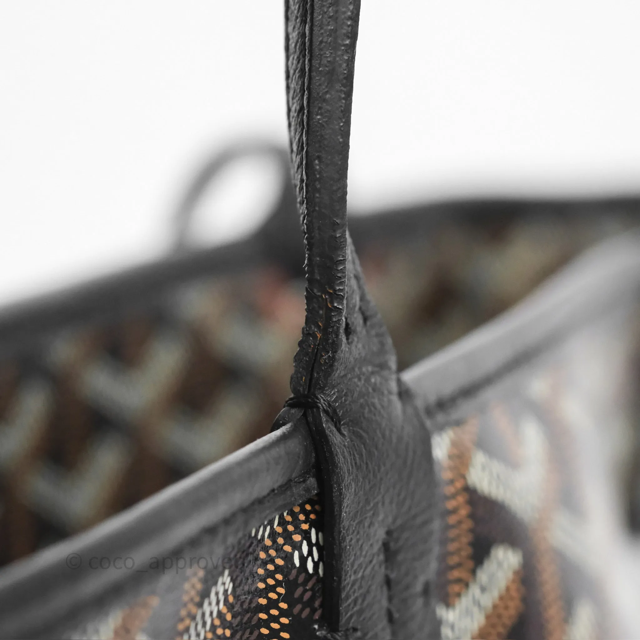 Goyard Artois Tote PM Goyardine Canvas Black