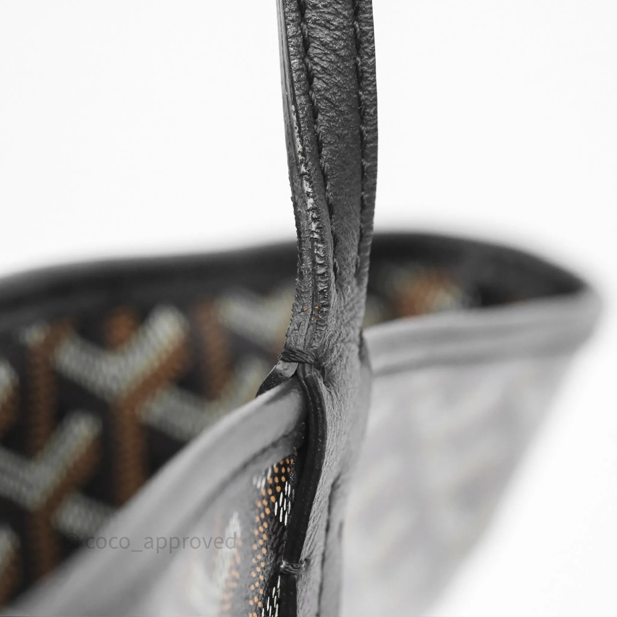 Goyard Artois Tote PM Goyardine Canvas Black