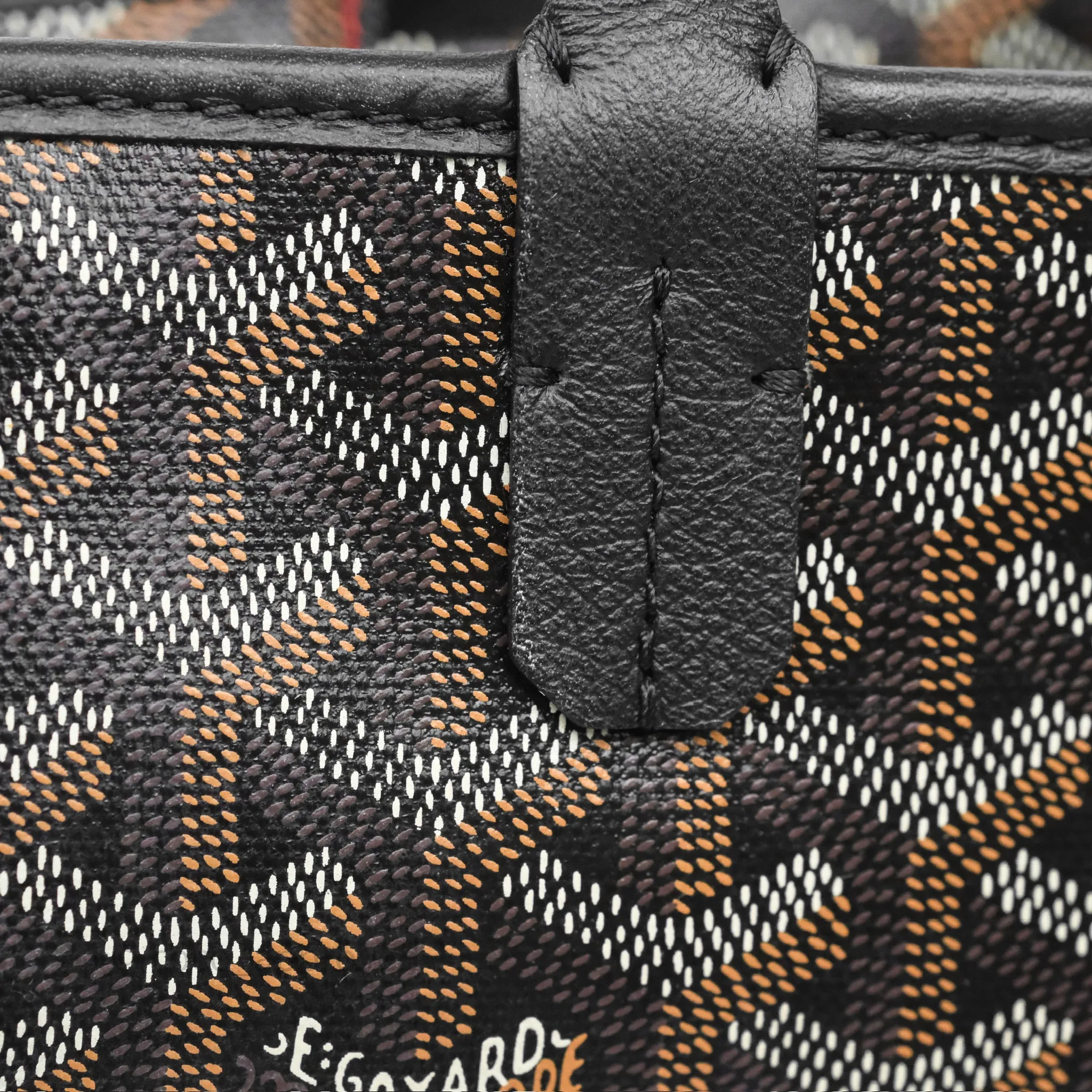 Goyard Artois Tote PM Goyardine Canvas Black