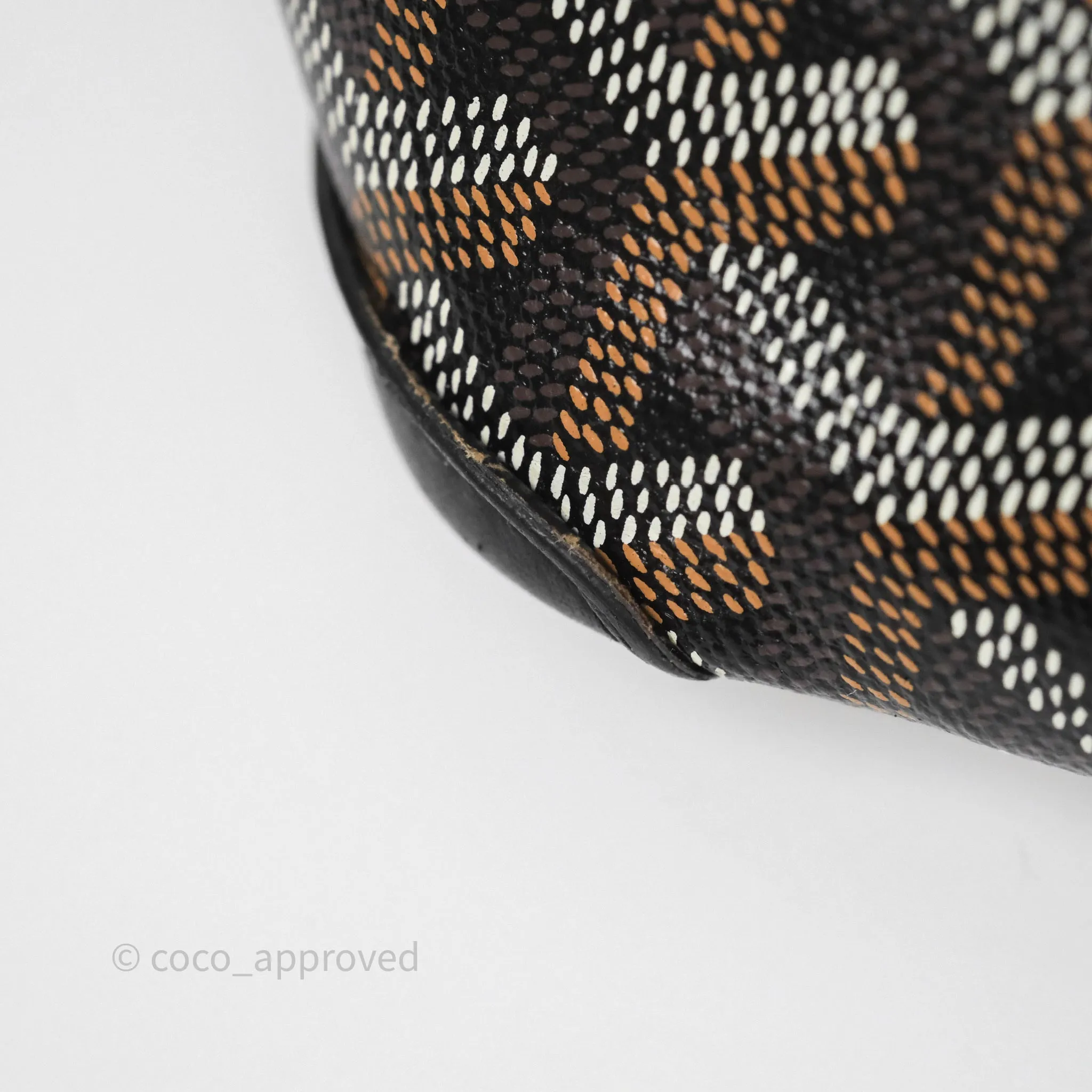Goyard Artois Tote PM Goyardine Canvas Black