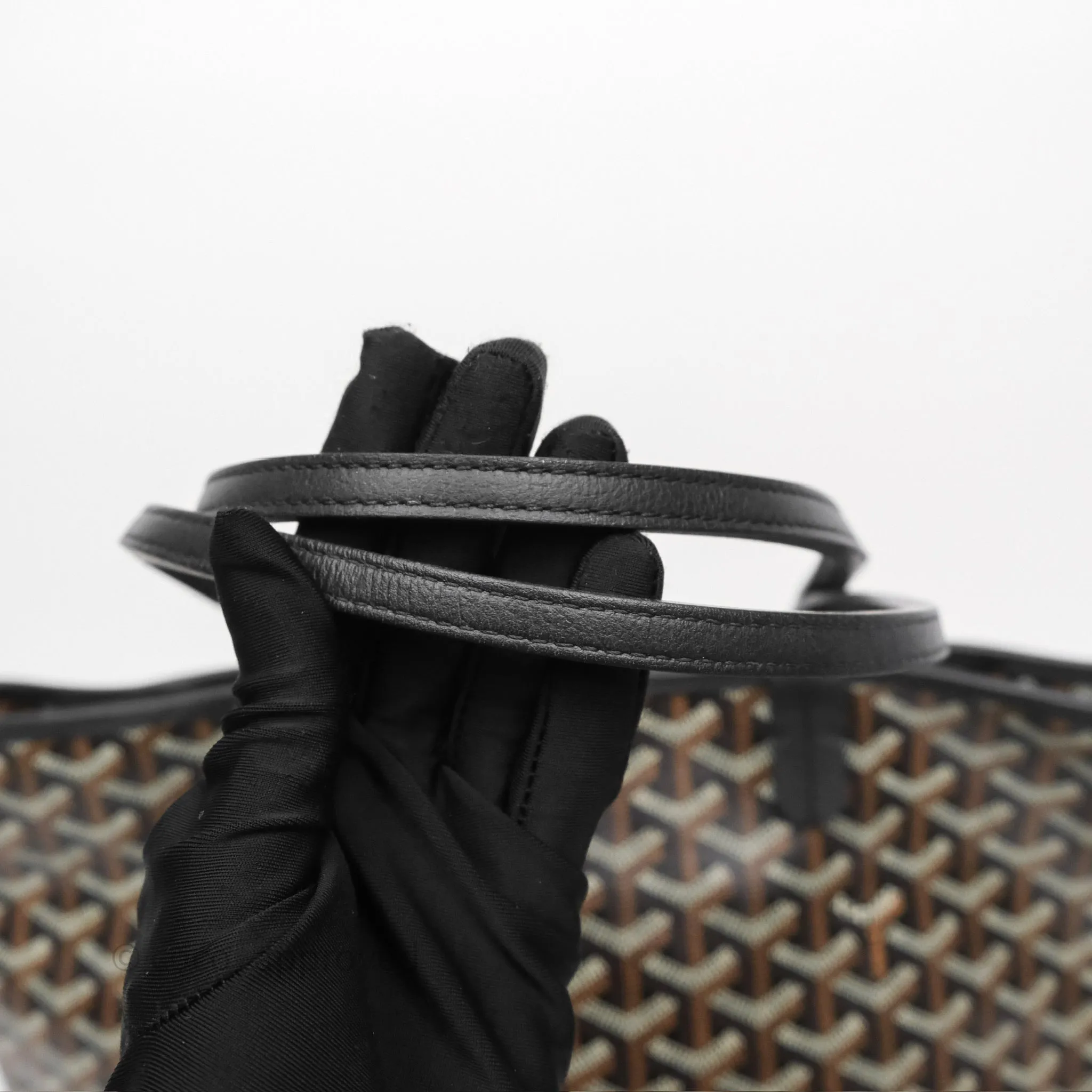 Goyard Artois Tote PM Goyardine Canvas Black