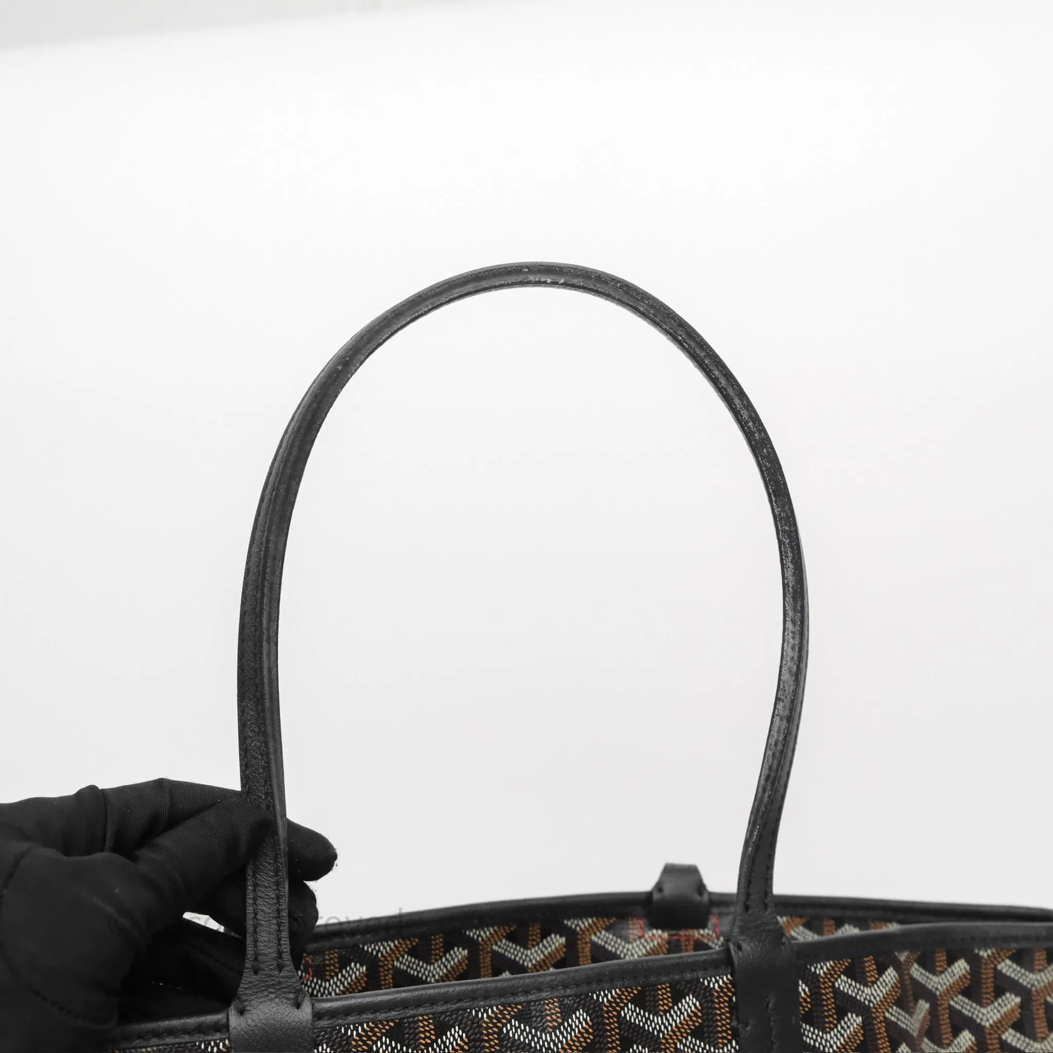 Goyard Artois Tote PM Goyardine Canvas Black