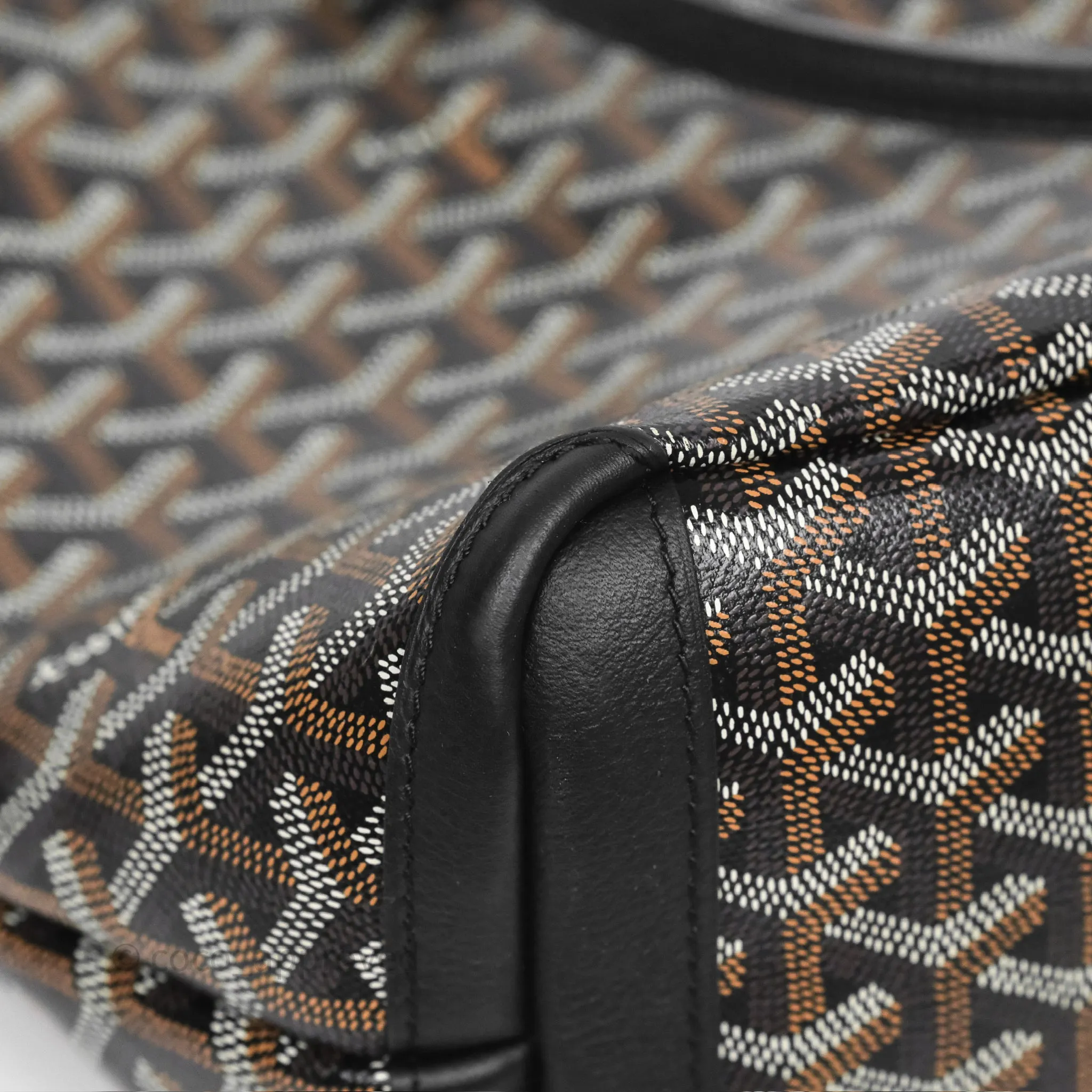 Goyard Artois Tote PM Goyardine Canvas Black