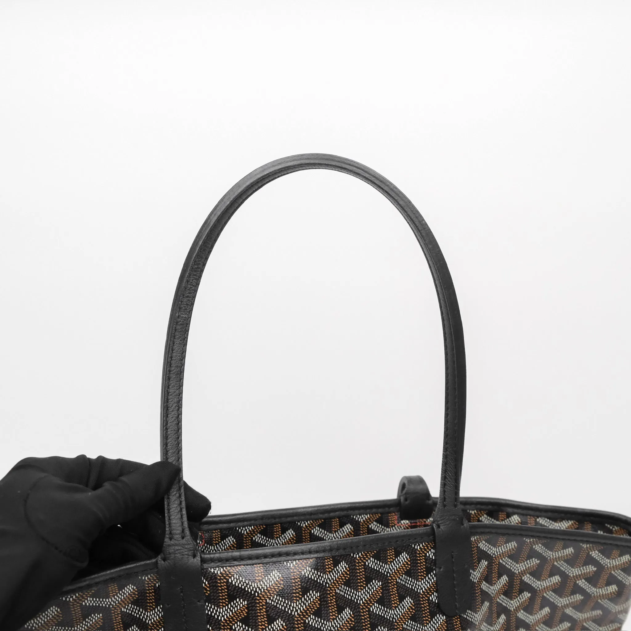 Goyard Artois Tote PM Goyardine Canvas Black