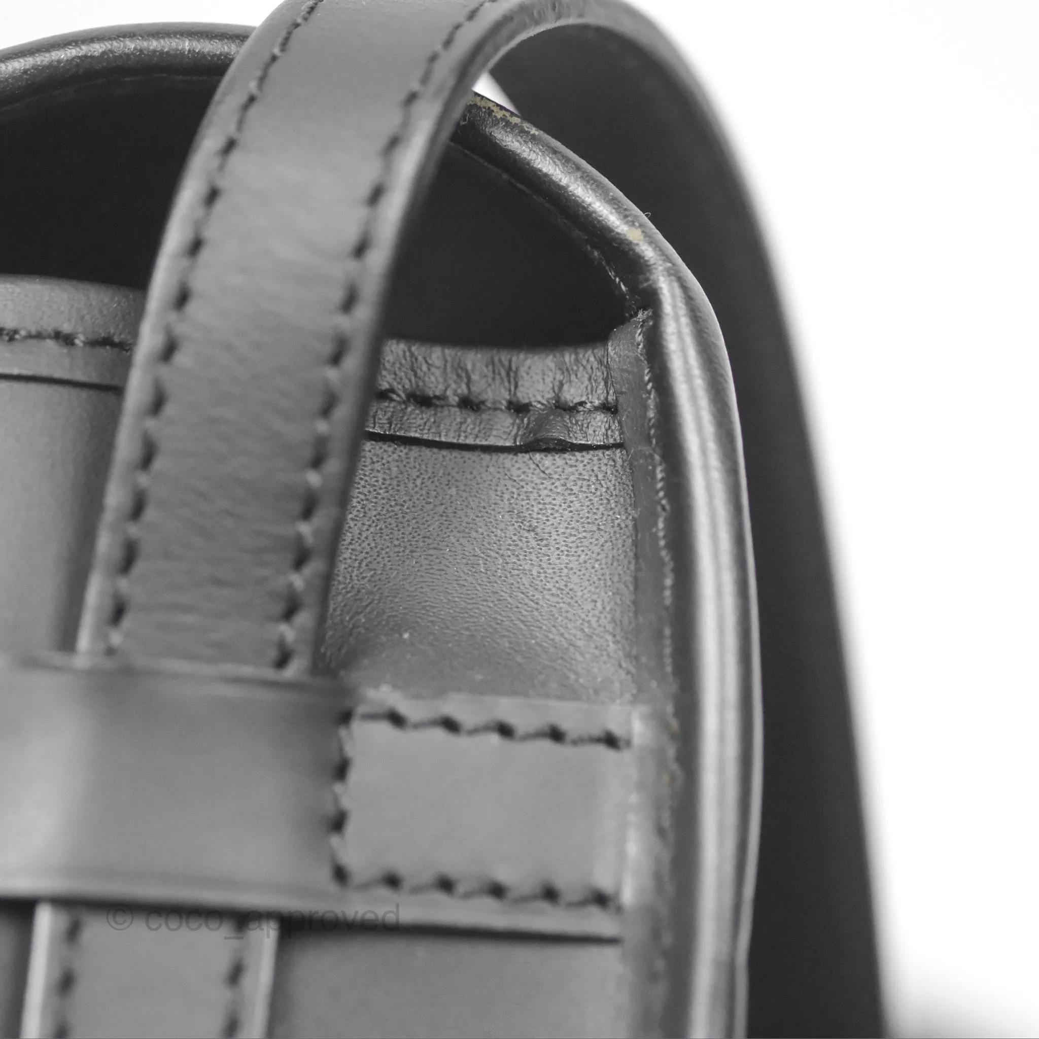 Goyard Belvedere II PM Messenger Bag Black Goyardine
