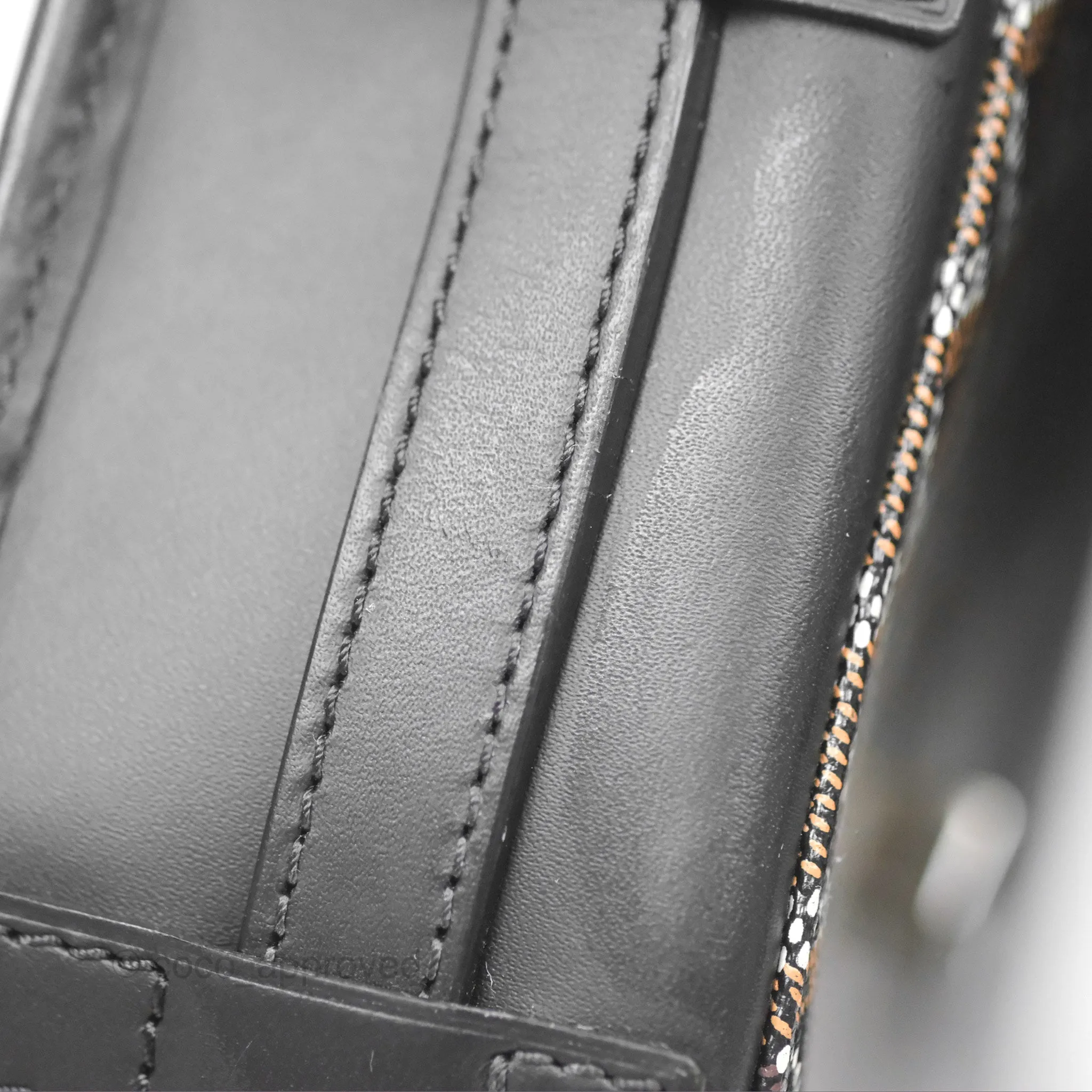 Goyard Belvedere II PM Messenger Bag Black Goyardine