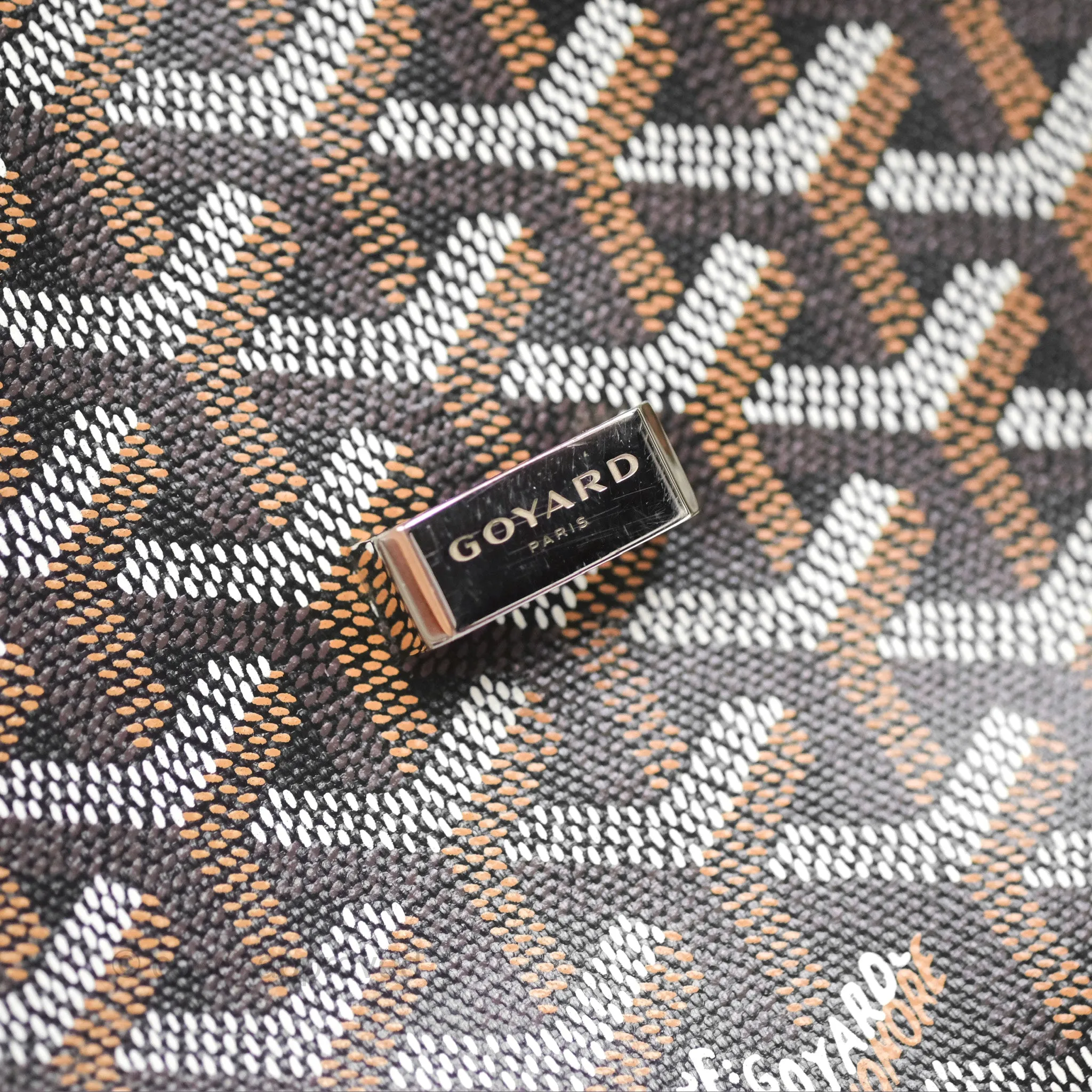 Goyard Belvedere II PM Messenger Bag Black Goyardine