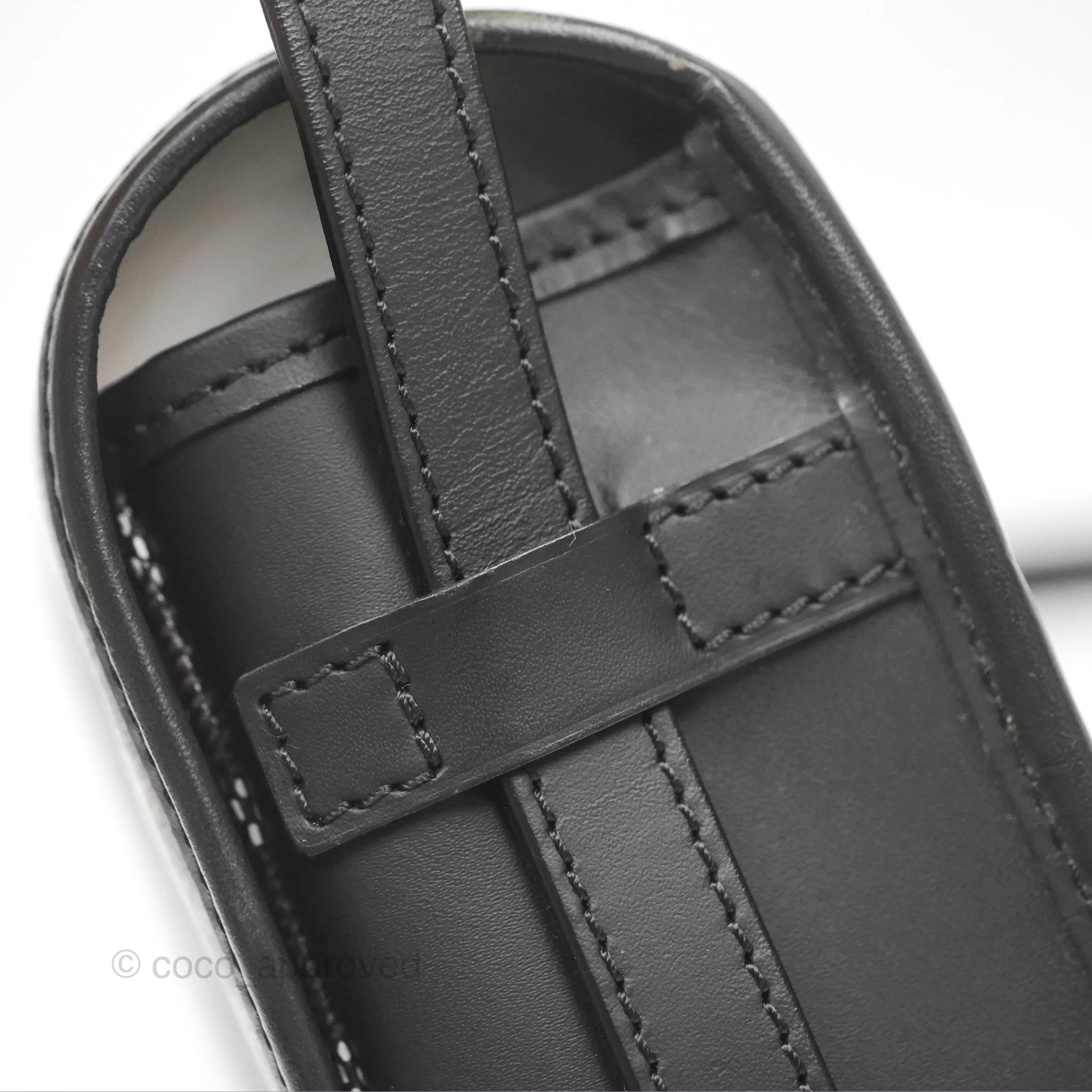 Goyard Belvedere II PM Messenger Bag Black Goyardine