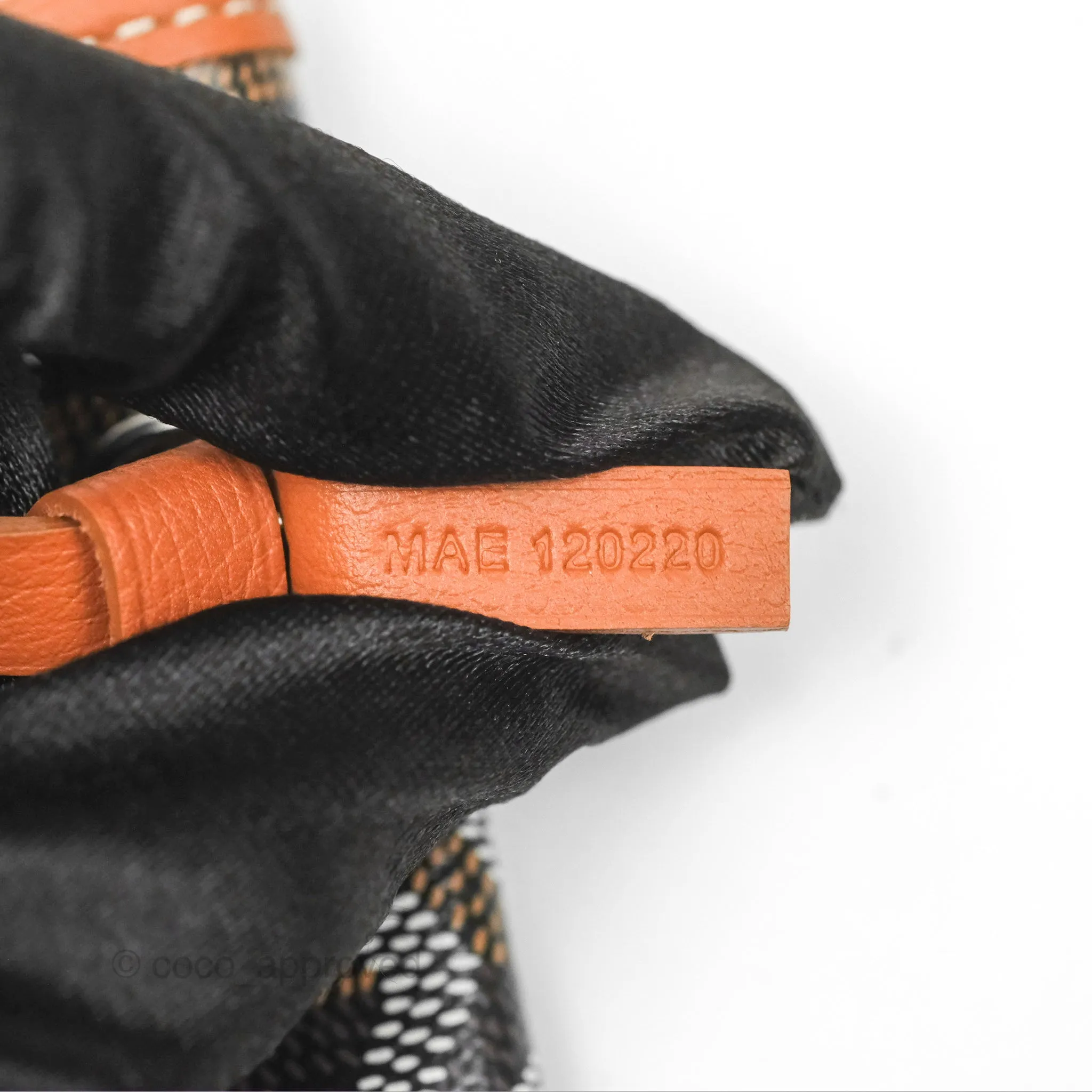 Goyard Bohme Hobo Bag Black & Tan