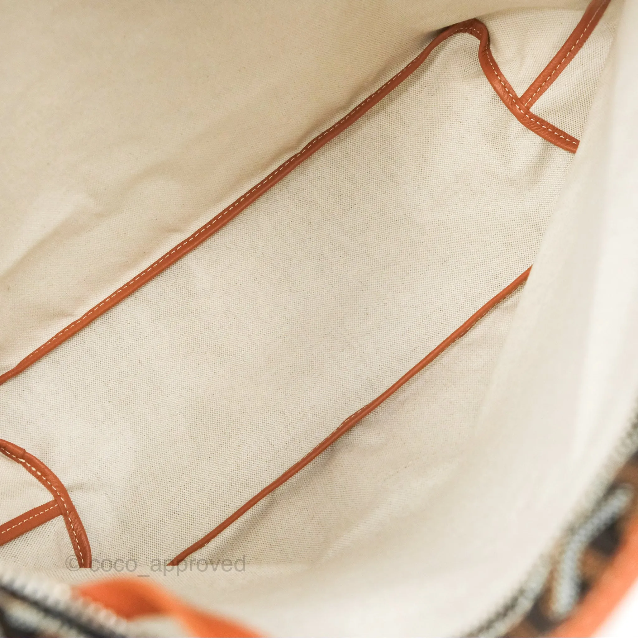 Goyard Bohme Hobo Bag Black & Tan