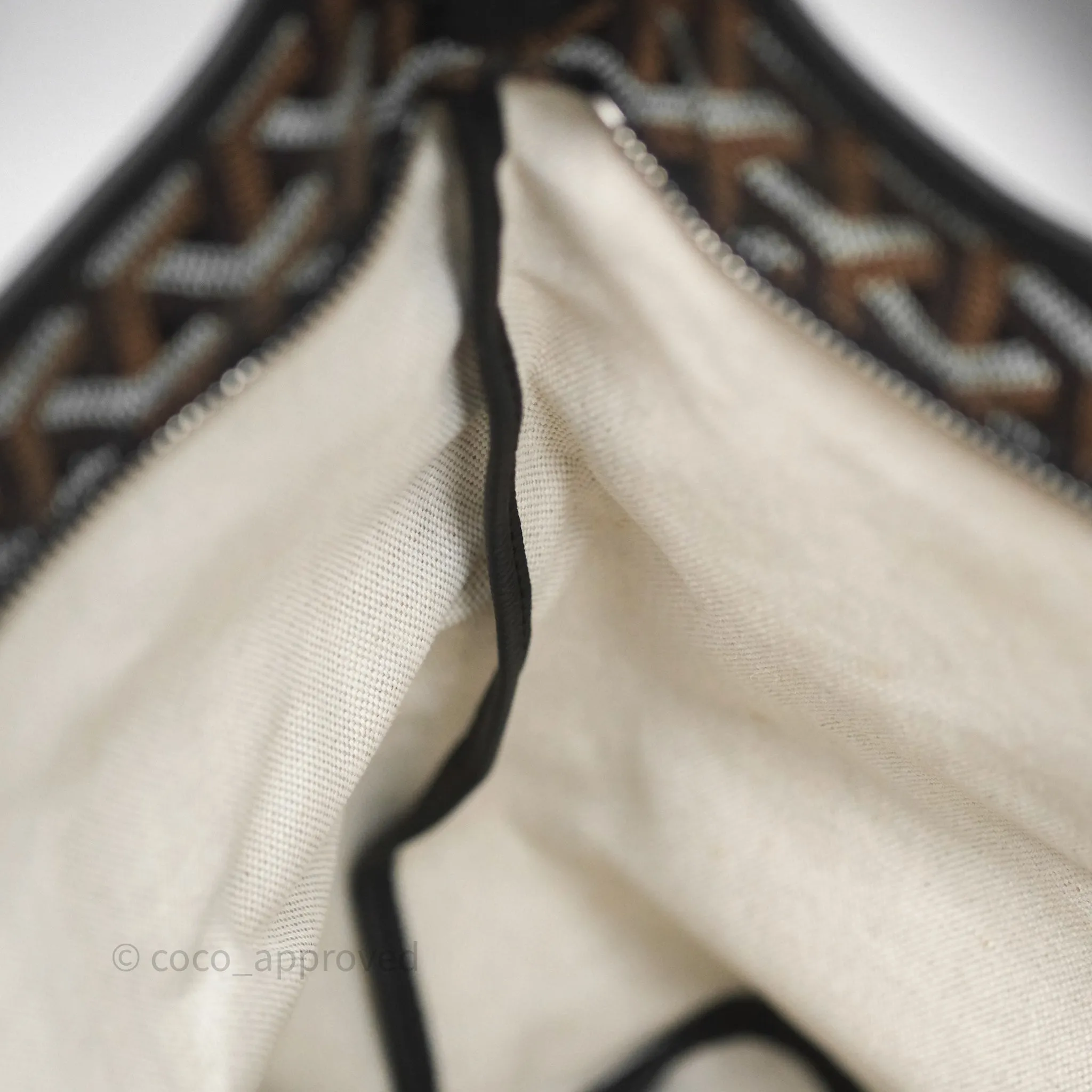 Goyard Bohme Hobo Bag Black Goyardine Canvas