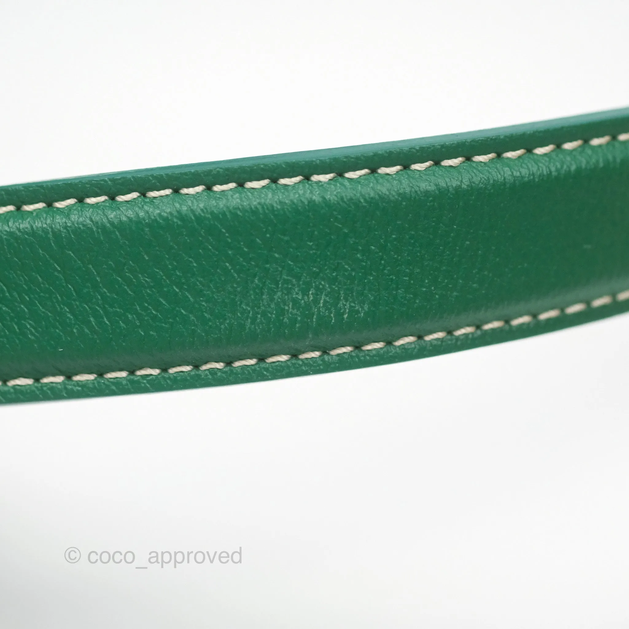 Goyard Bohme Hobo Bag Green Goyardine Canvas