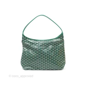 Goyard Bohme Hobo Bag Green Goyardine Canvas