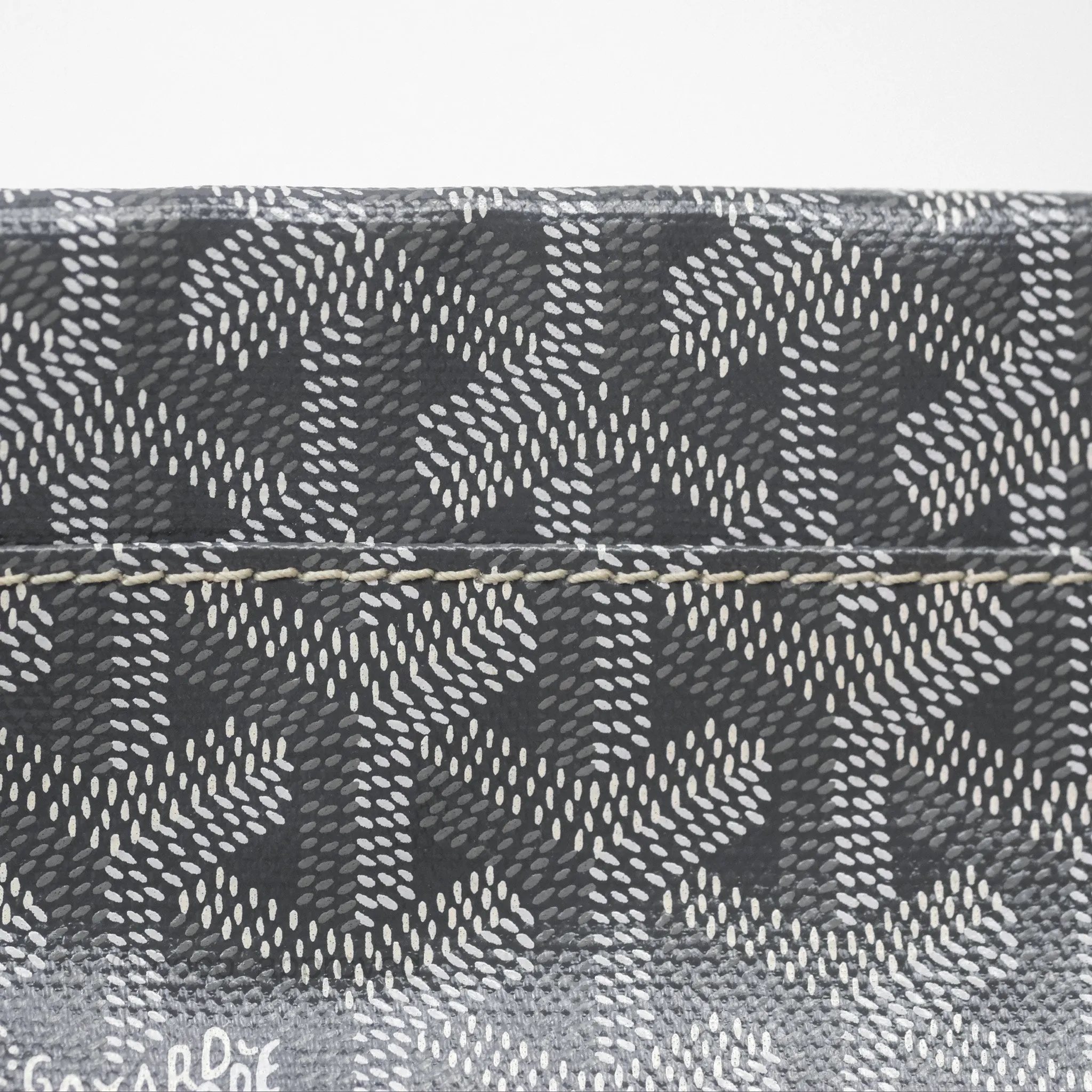 Goyard Bohme Hobo Bag Grey Goyardine Canvas