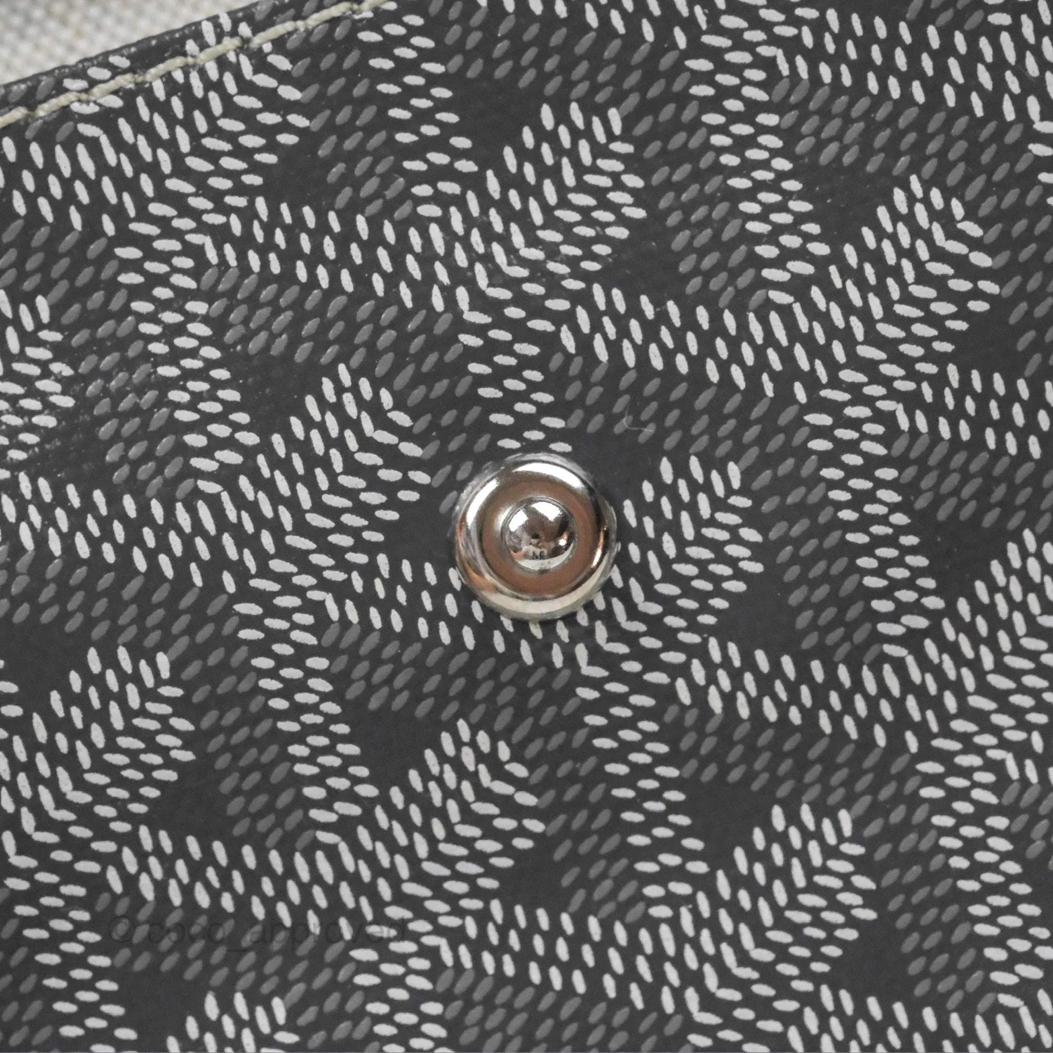 Goyard Bohme Hobo Bag Grey Goyardine Canvas